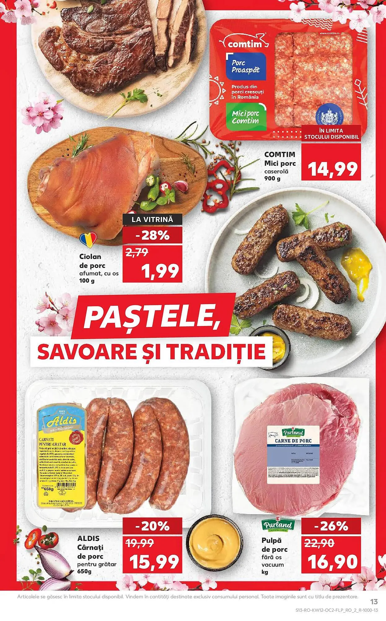 Catalog Catalog Kaufland de la 18 martie până la 24 martie 2026 - Revista Pagina 13