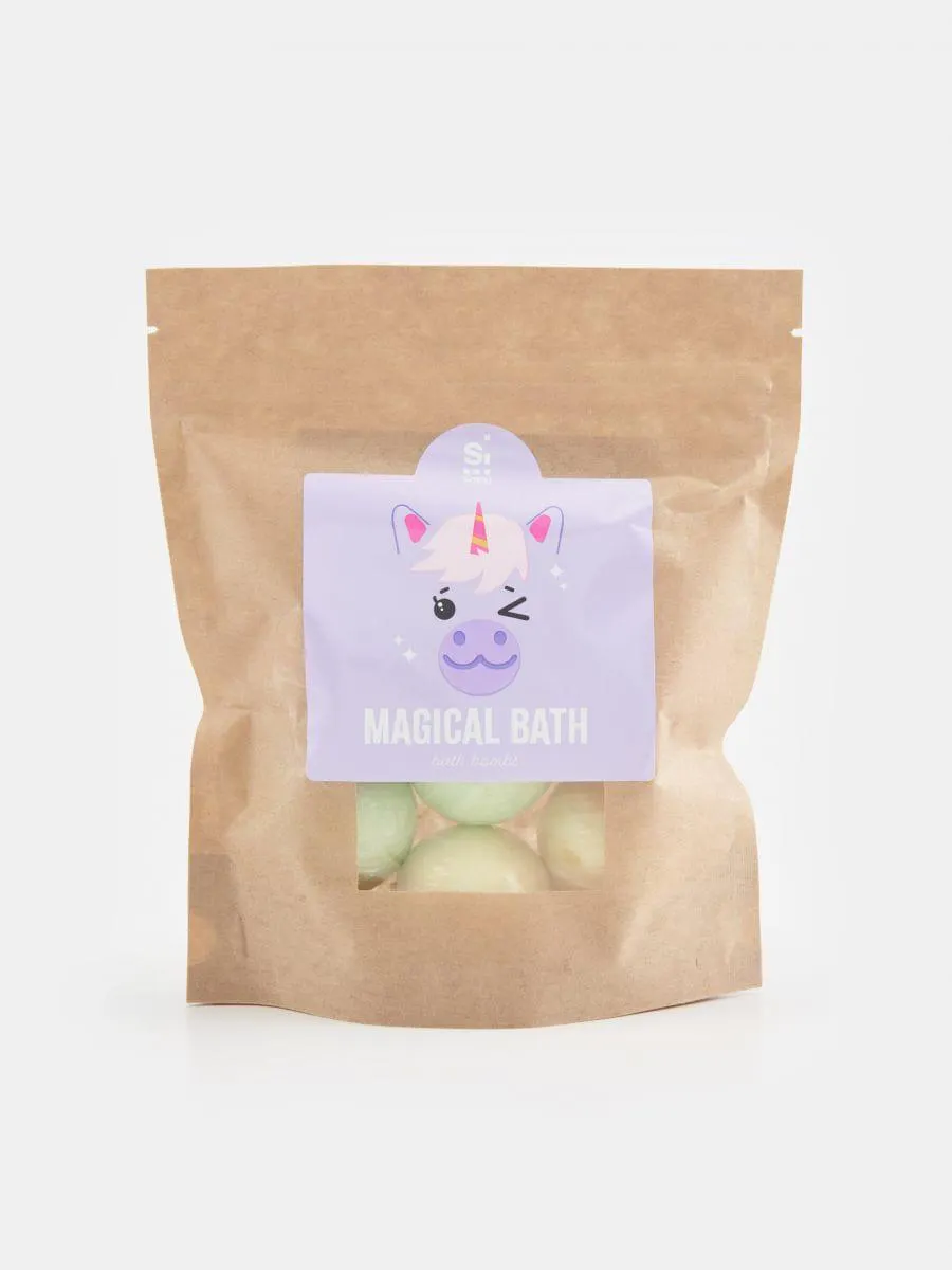 Set de 6 bile efervescente pentru baie