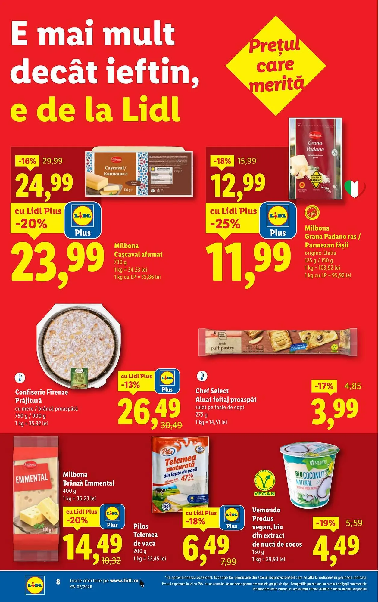 Catalog Catalog Lidl de la 9 februarie până la 15 februarie 2026 - Revista Pagina 8