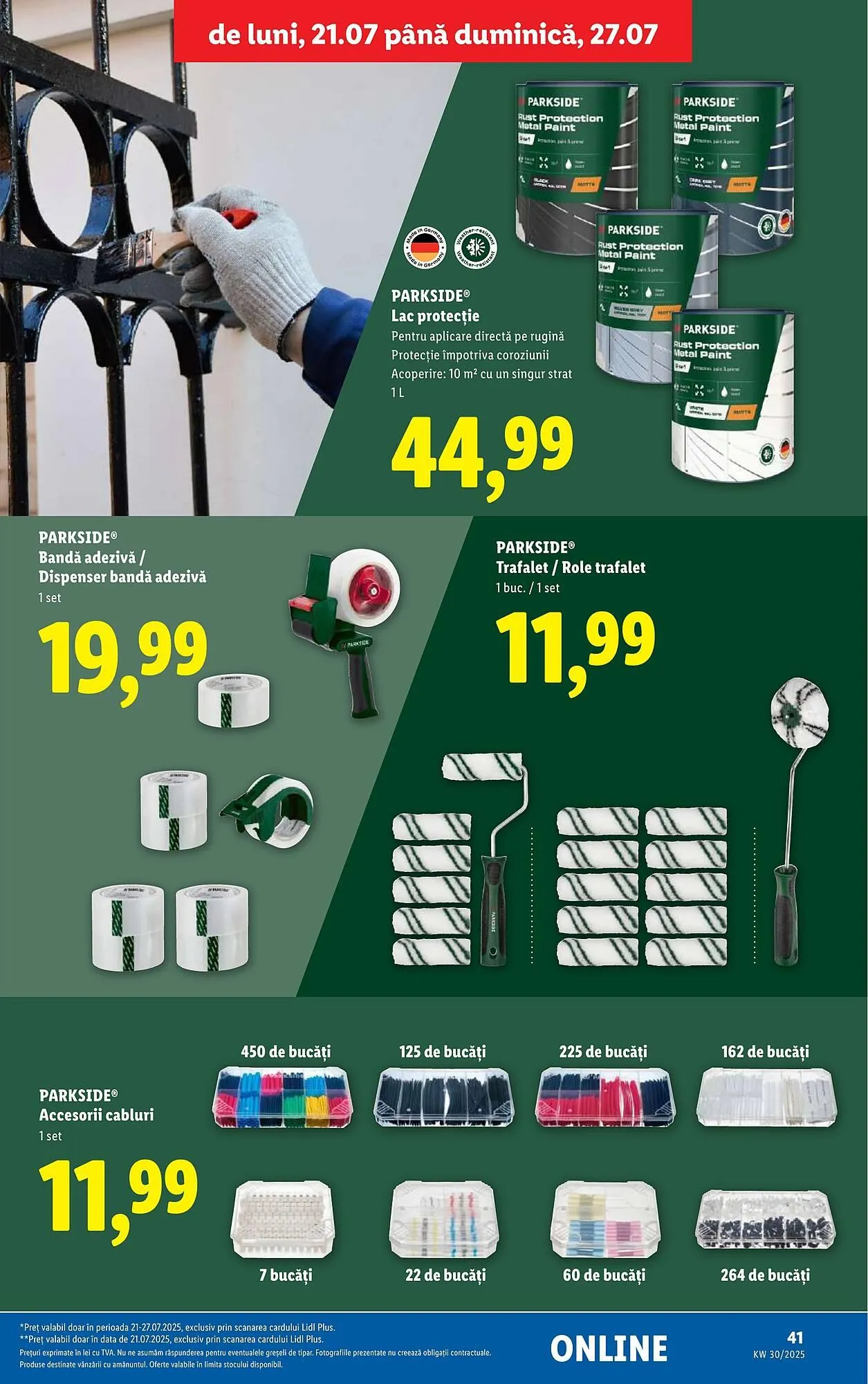 Catalog Catalog Lidl de la 21 iulie până la 27 iulie 2025 - Revista Pagina 41