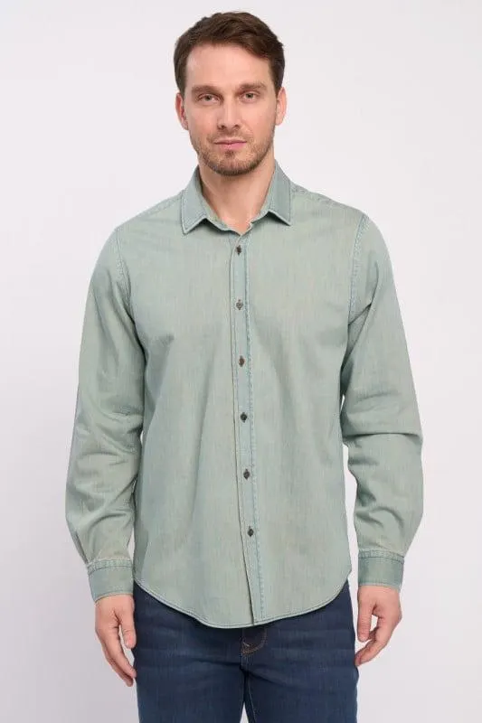 Lee Cooper - Camasa barbat comfort din denim