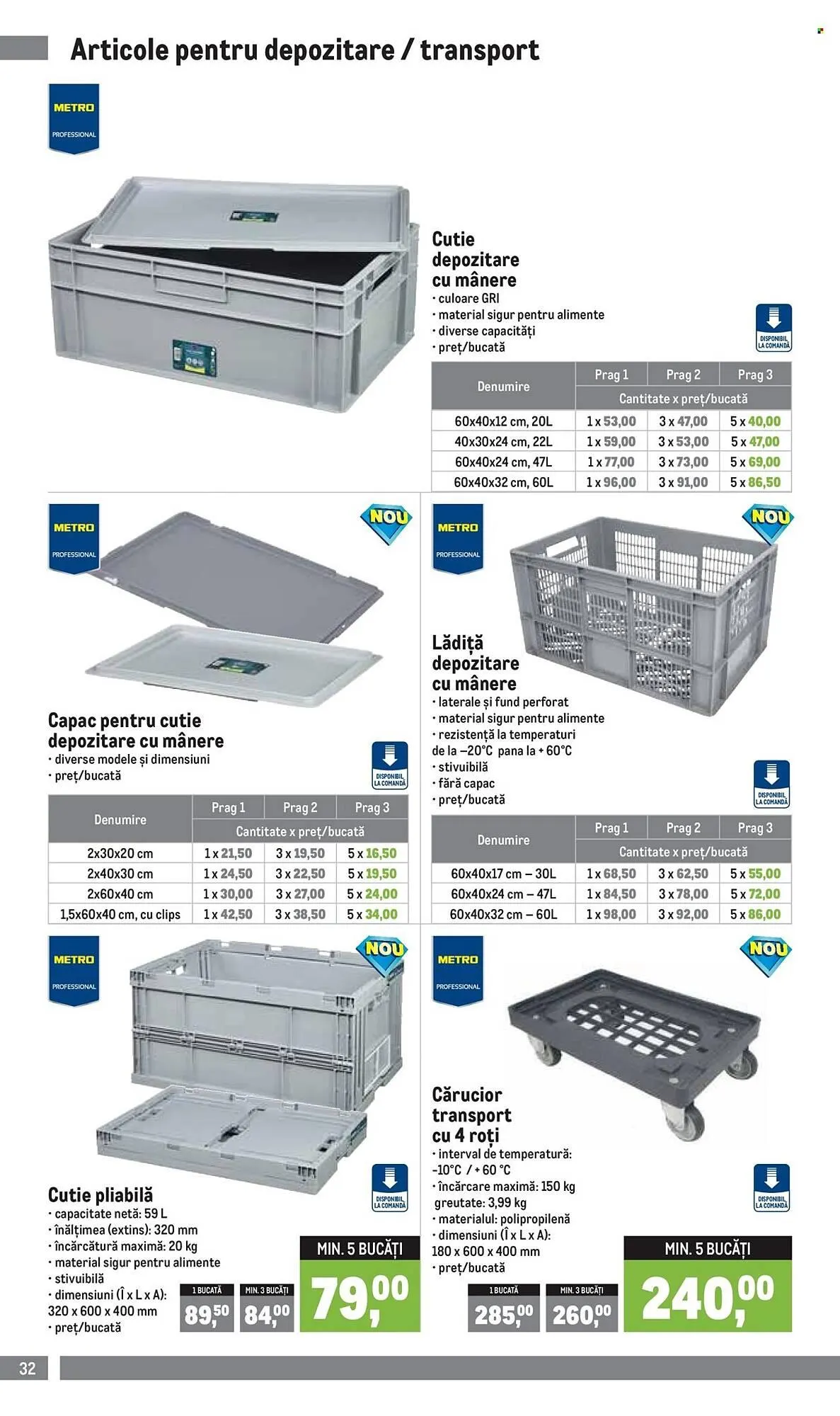 Catalog Catalog Metro de la 1 aprilie până la 30 iunie 2026 - Revista Pagina 32