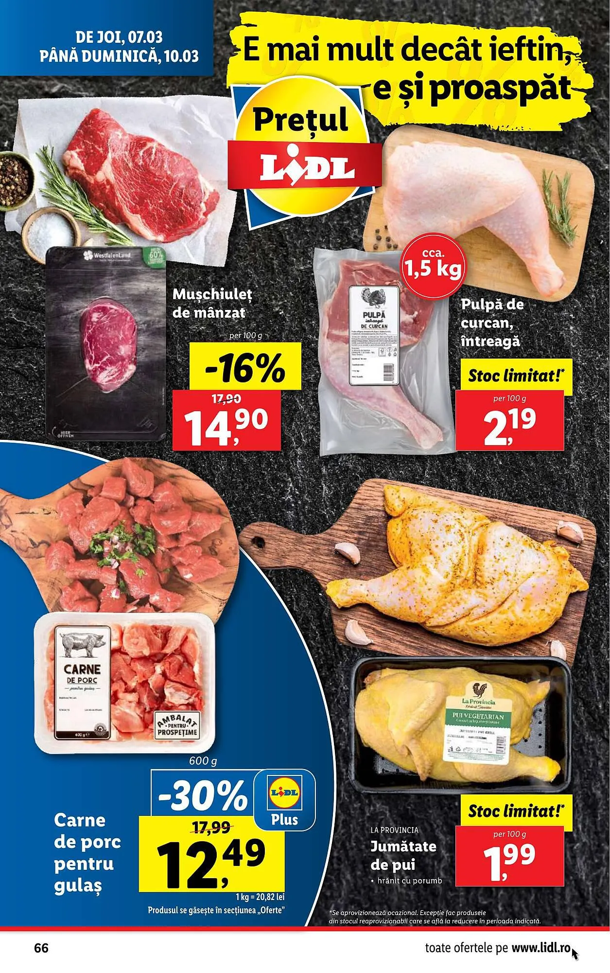 Catalog Lidl catalog de la 4 martie până la 10 martie 2024 - Revista Pagina 66