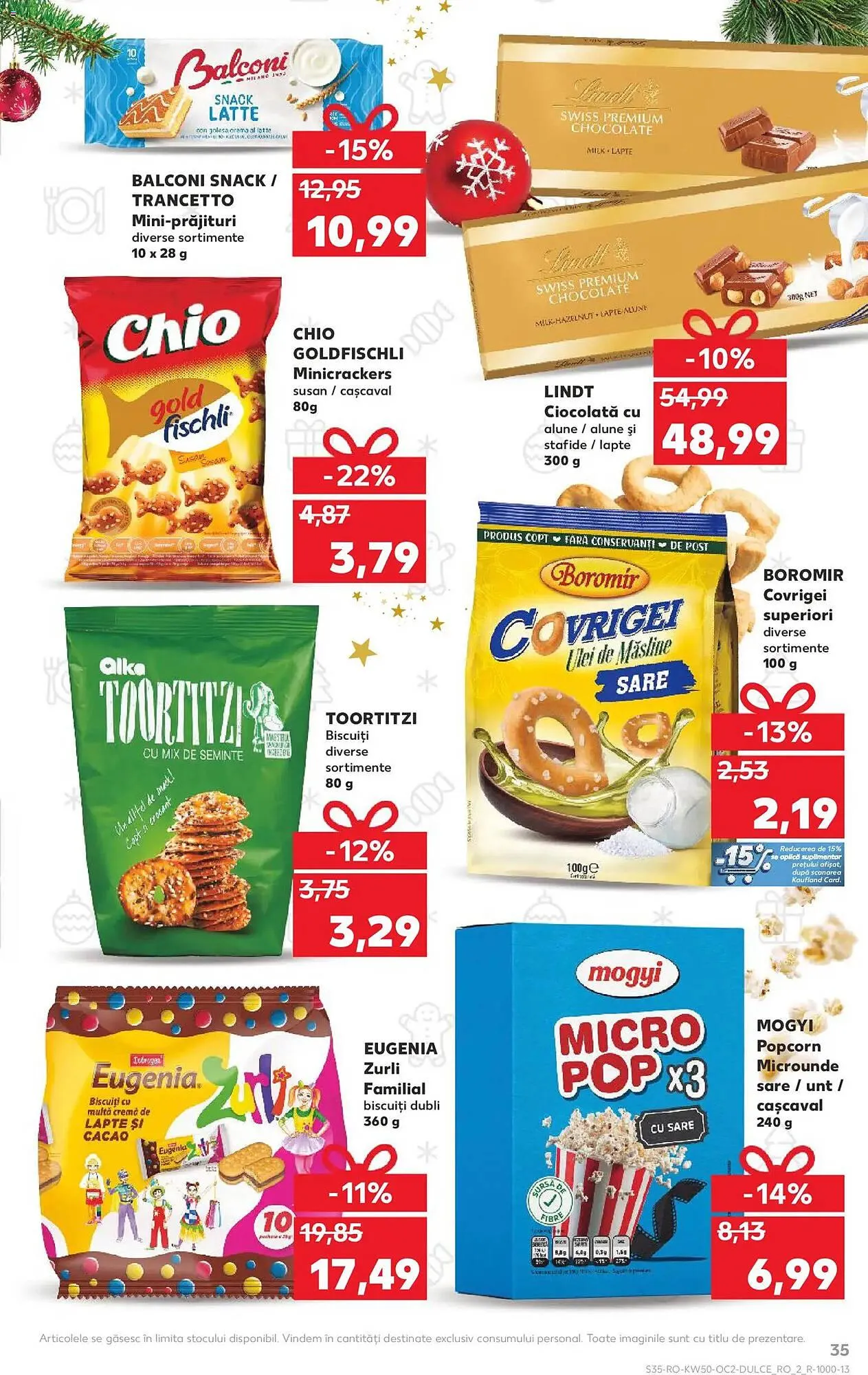 Catalog Catalog Kaufland de la 10 decembrie până la 16 decembrie 2025 - Revista Pagina 35