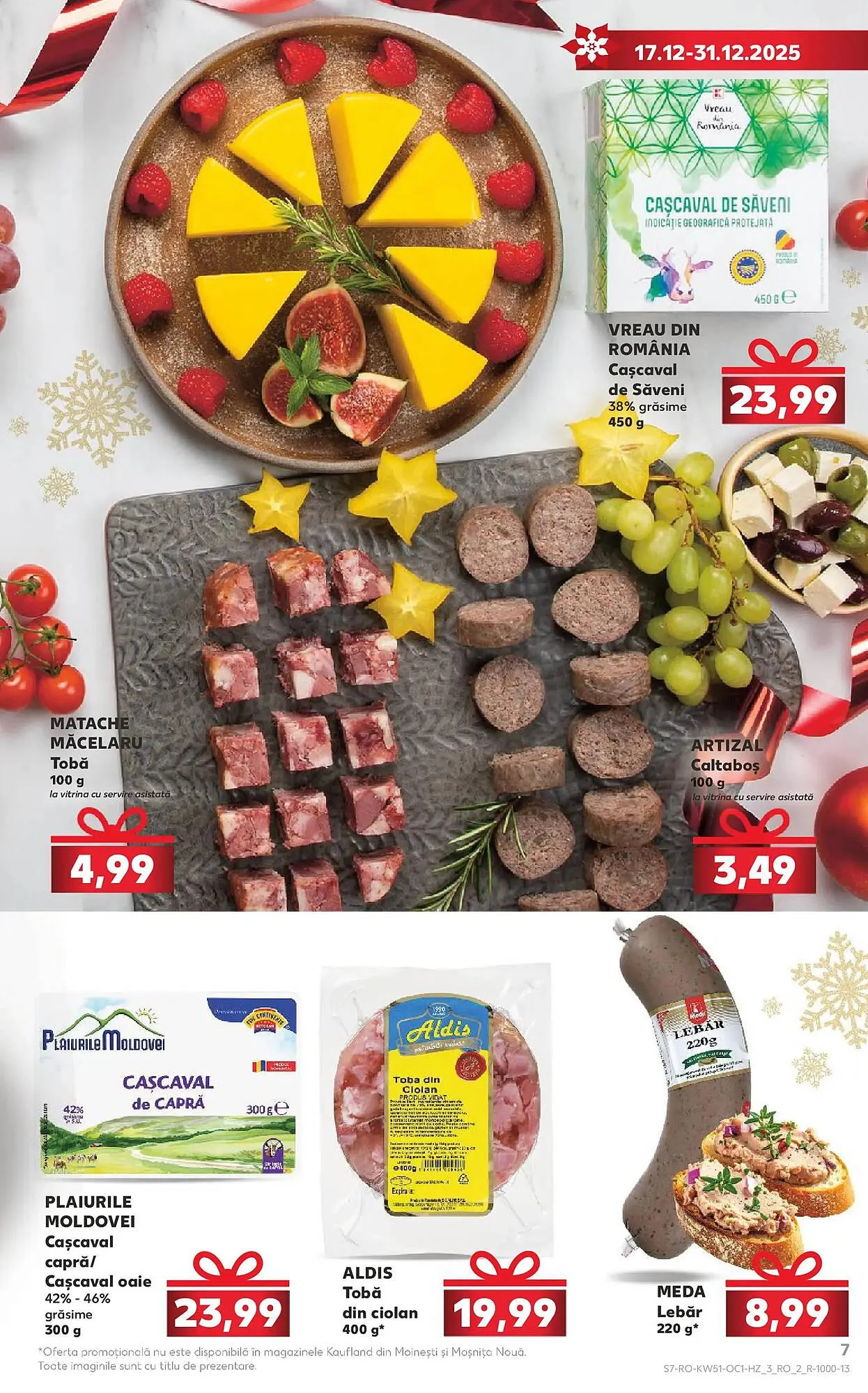 Catalog Catalog Kaufland de la 16 decembrie până la 31 decembrie 2025 - Revista Pagina 7