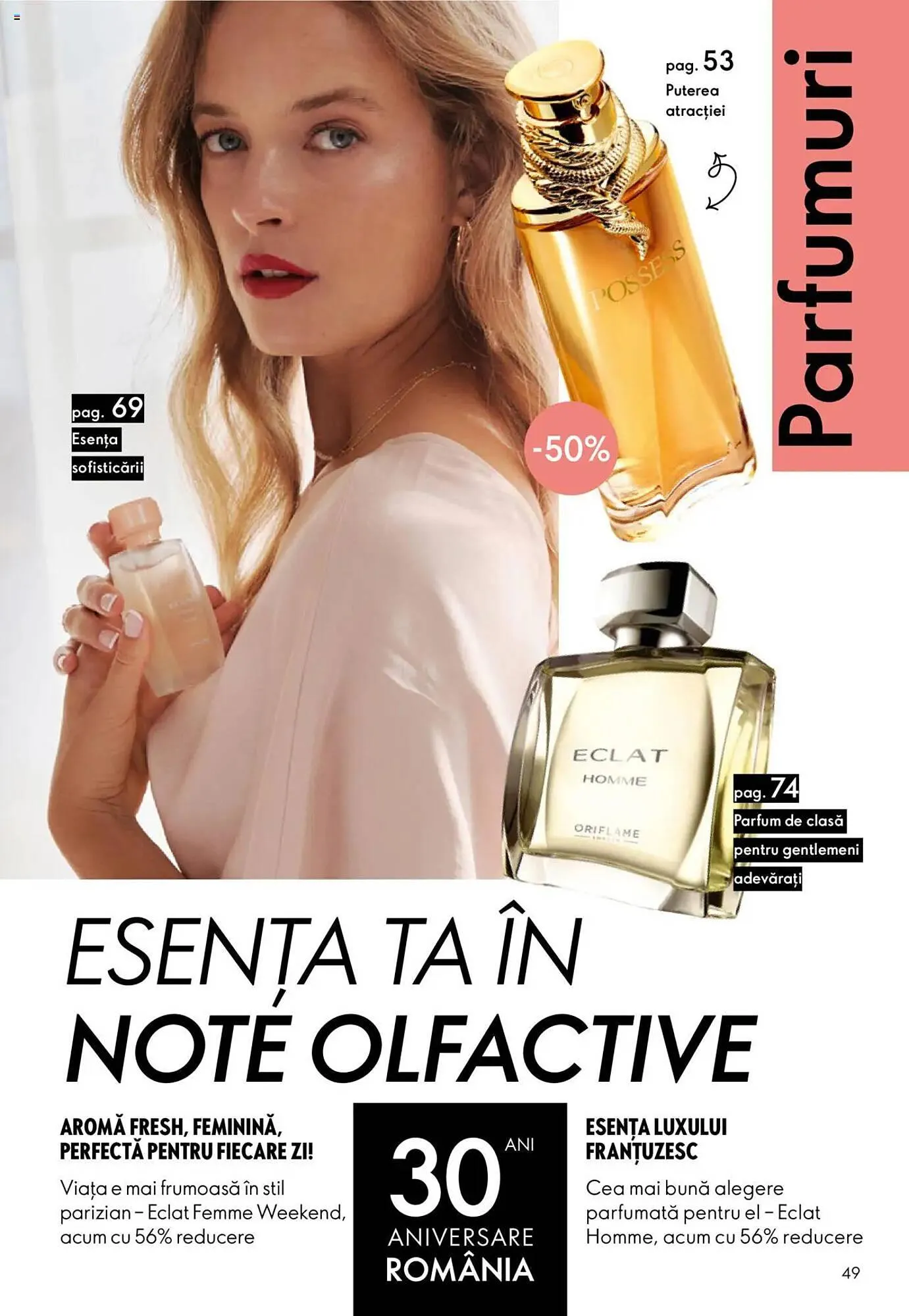 Catalog Catalog Oriflame de la 22 octombrie până la 11 noiembrie 2025 - Revista Pagina 49