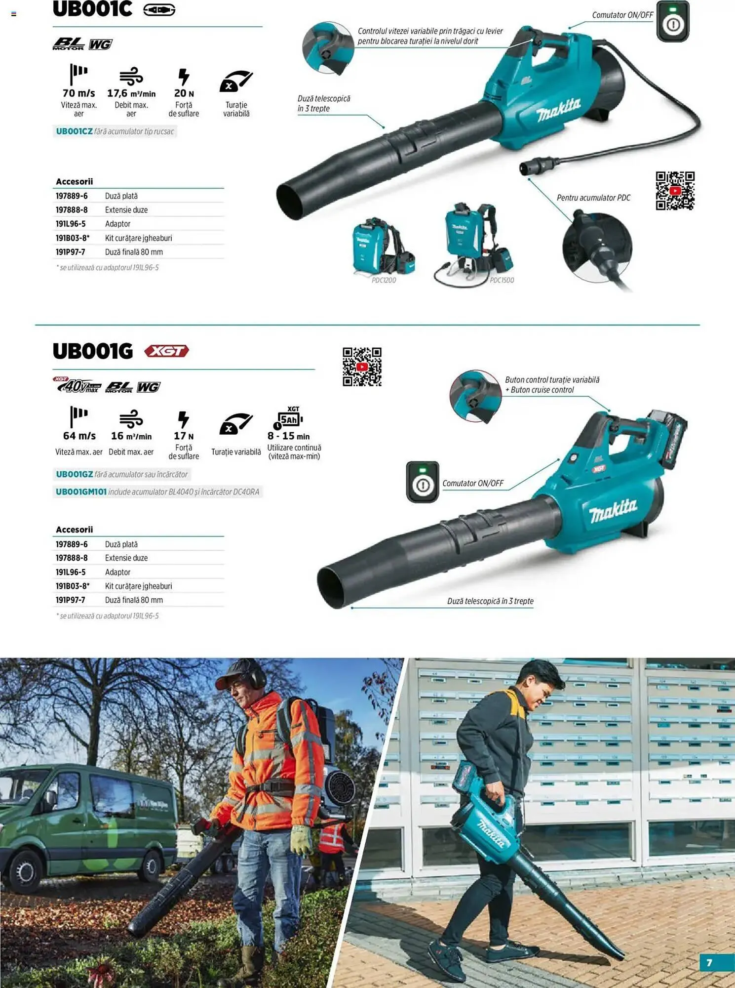 Catalog Catalog Makita de la 22 septembrie până la 30 septembrie 2026 - Revista Pagina 7
