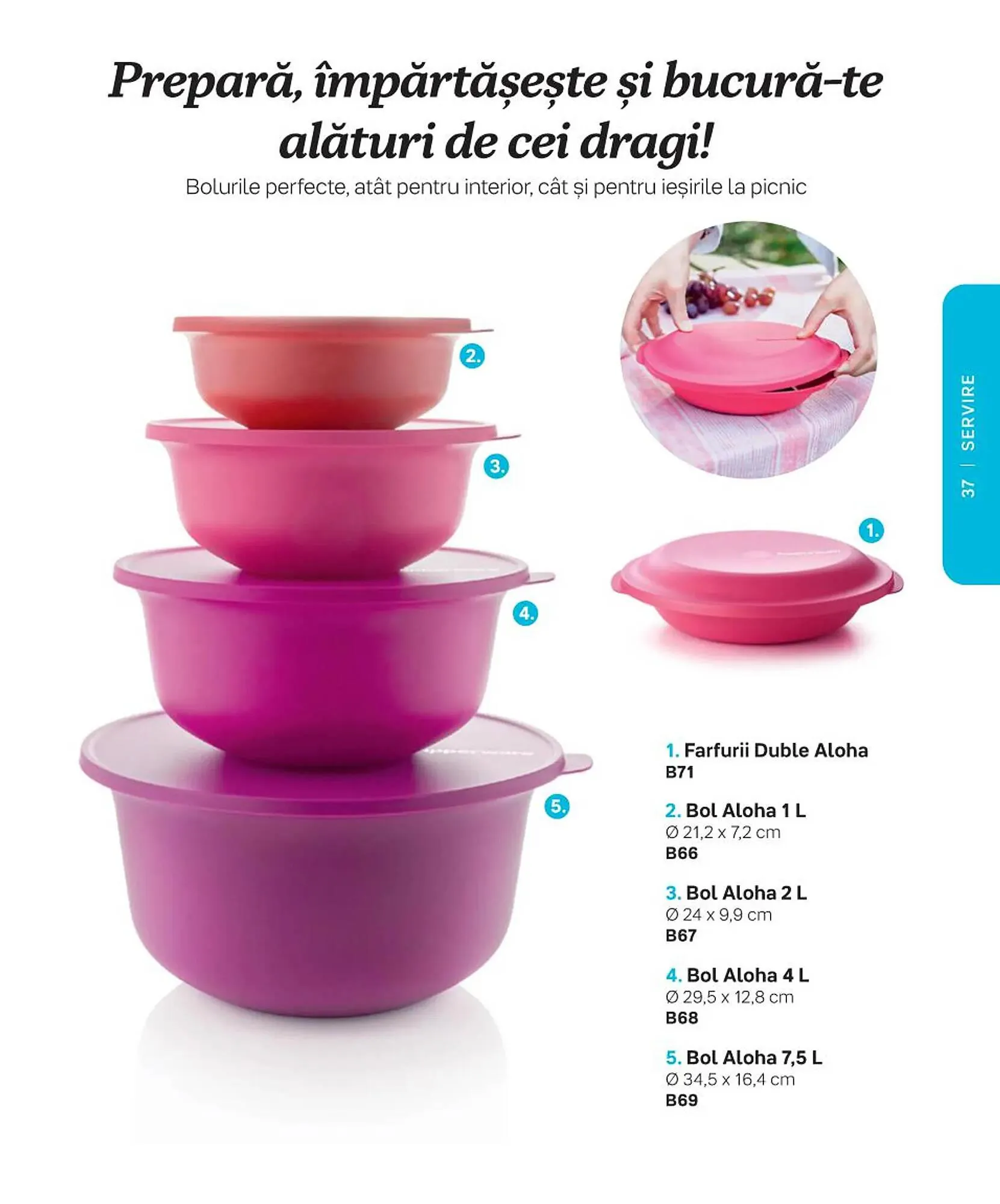 Catalog Tupperware catalog de la 10 martie până la 23 septembrie 2023 - Revista Pagina 37