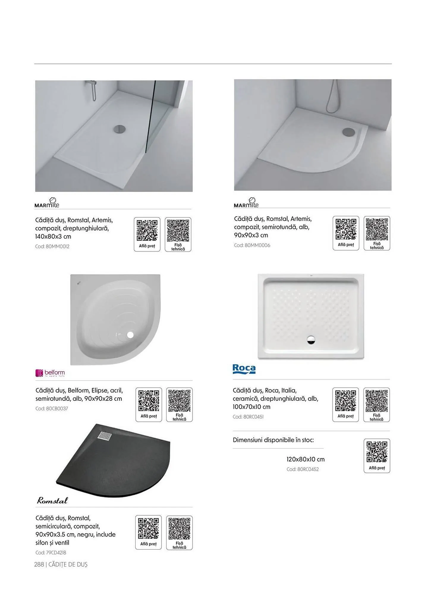 Catalog Catalog Romstal de la 1 aprilie până la 31 decembrie 2026 - Revista Pagina 288