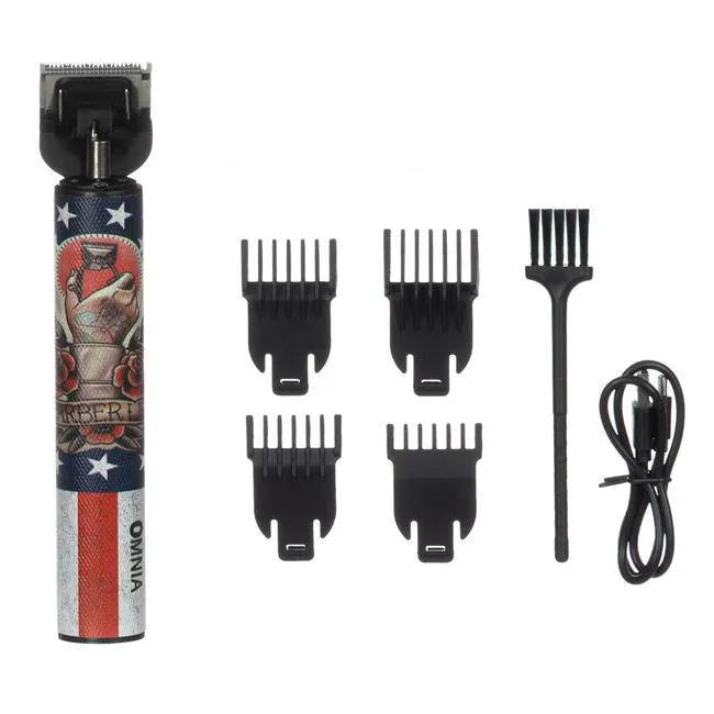 Aparat de Ras Reincarcabil cu USB & 4 Capete OMNIA