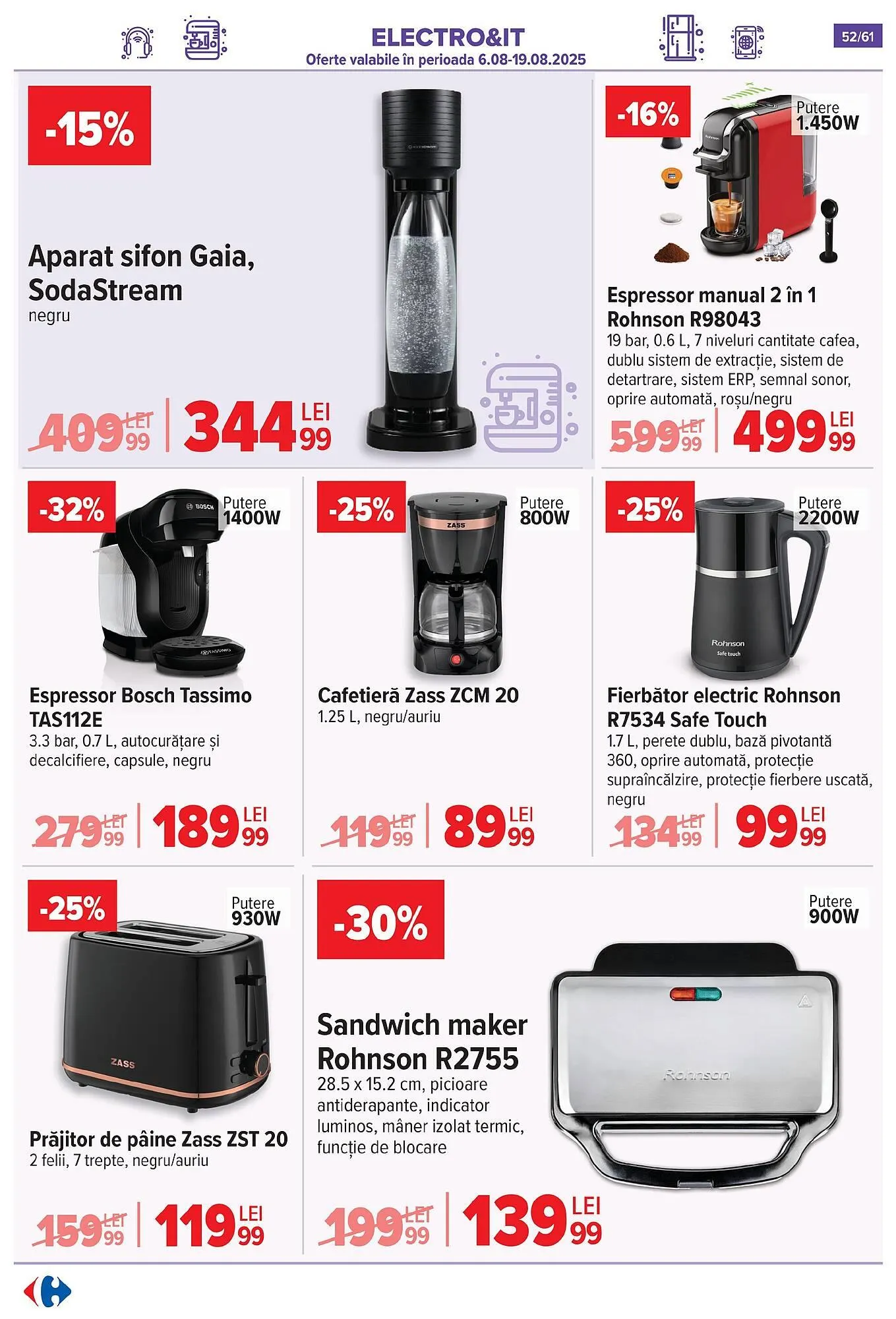 Catalog Catalog Carrefour de la 13 august până la 19 august 2025 - Revista Pagina 53