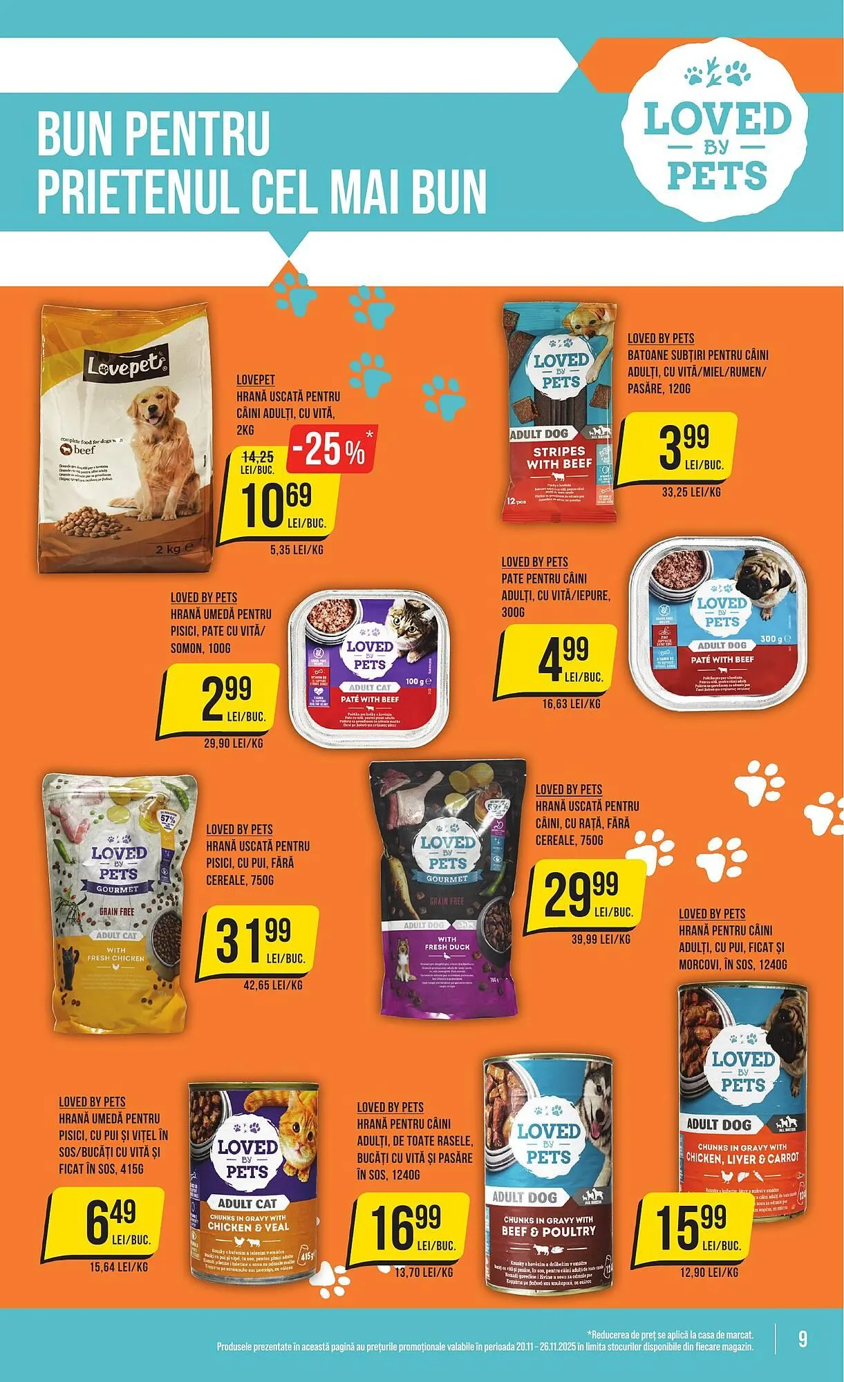 Catalog Catalog Mega Image de la 20 noiembrie până la 26 noiembrie 2025 - Revista Pagina 9