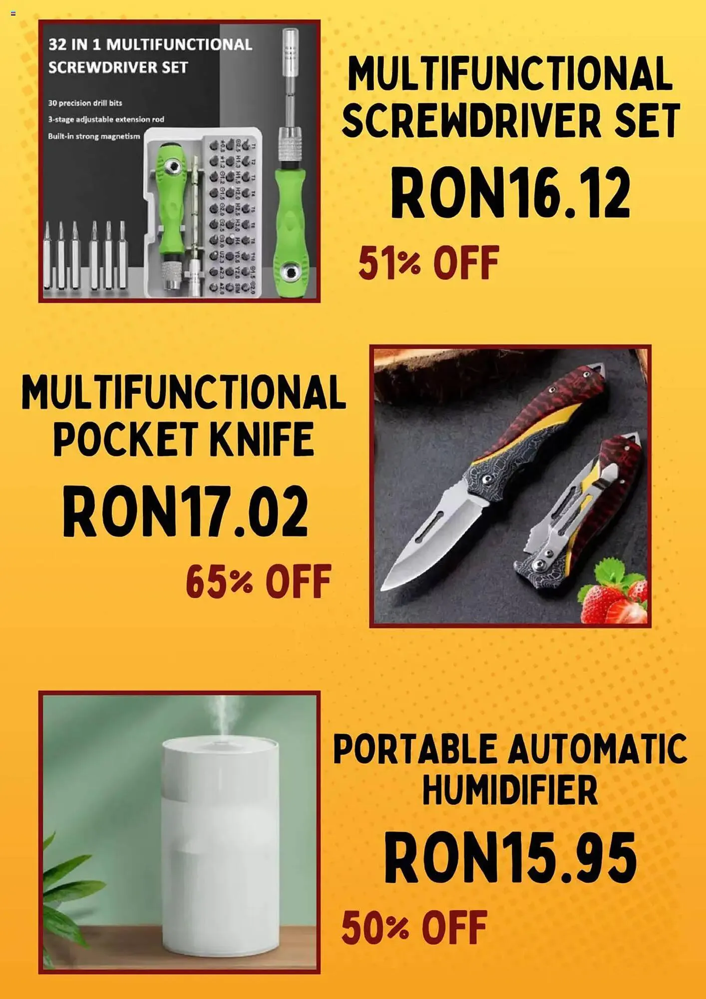 Catalog Catalog AliExpress de la 6 mai până la 9 iunie 2025 - Revista Pagina 7