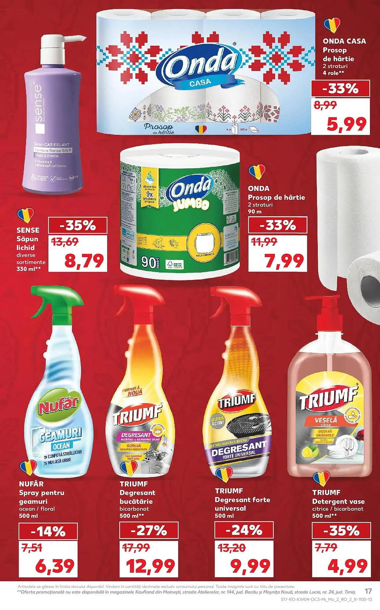 Catalog Catalog Kaufland de la 21 ianuarie până la 27 ianuarie 2026 - Revista Pagina 17