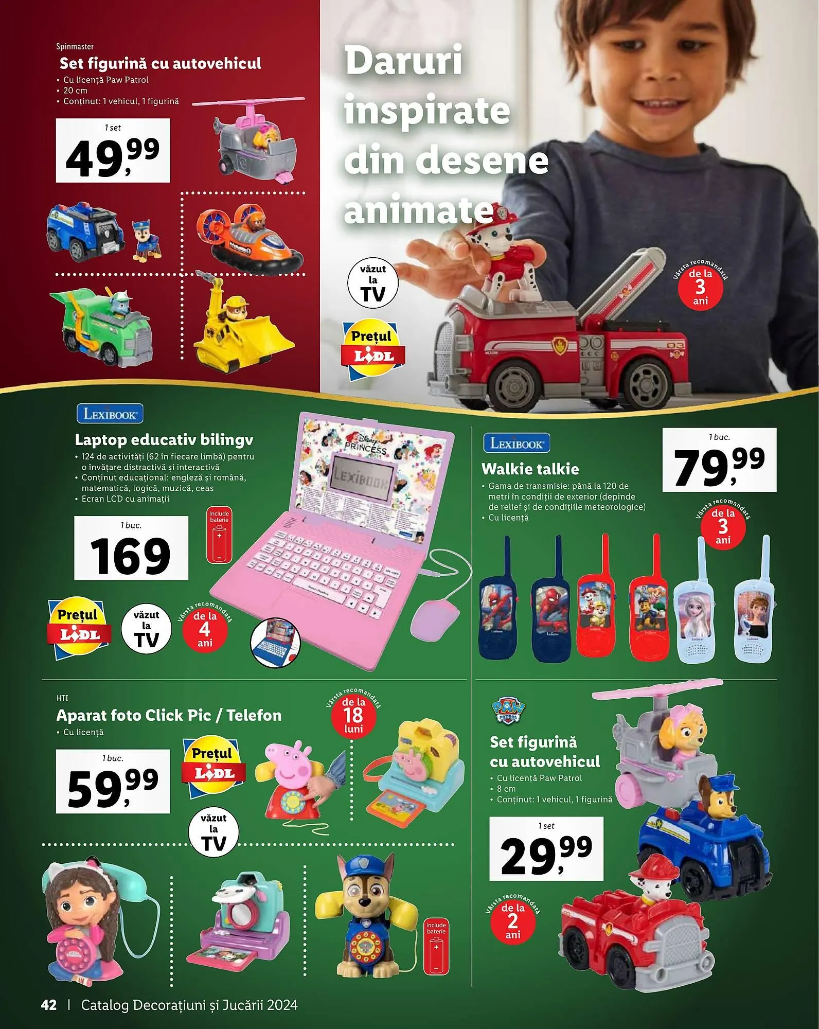 Catalog Catalog Lidl de la 4 noiembrie până la 24 decembrie 2024 - Revista Pagina 42