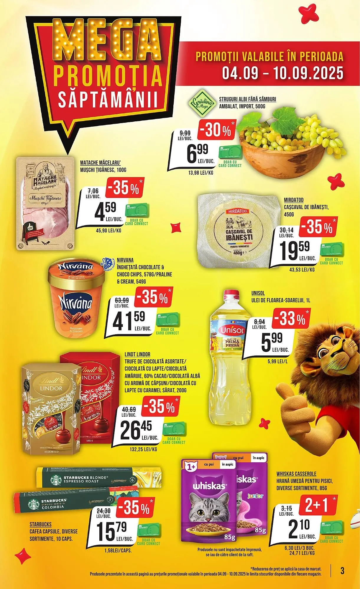 Catalog Catalog Mega Image de la 4 septembrie până la 10 septembrie 2025 - Revista Pagina 3