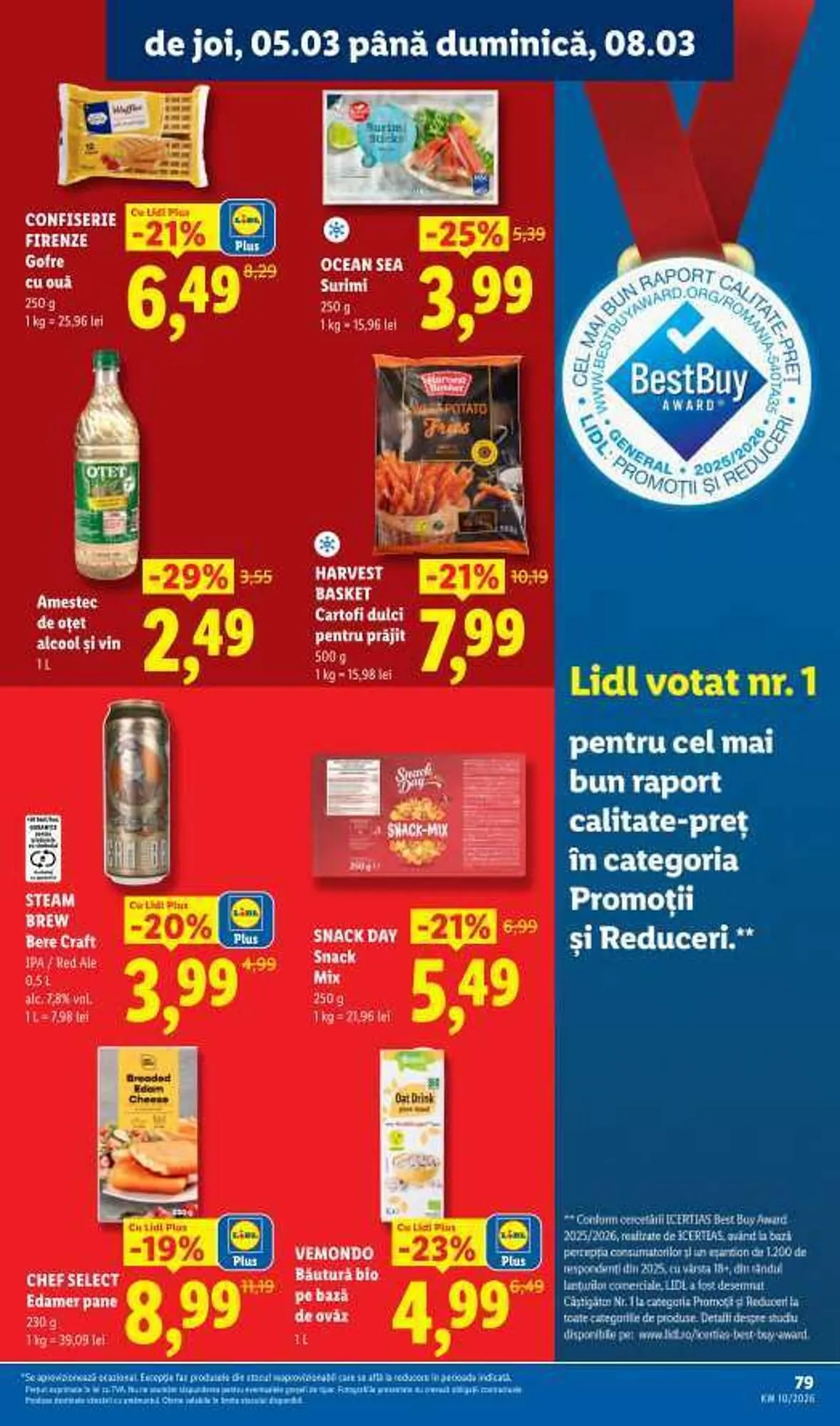 Catalog Catalog Lidl de la 2 martie până la 8 martie 2026 - Revista Pagina 79