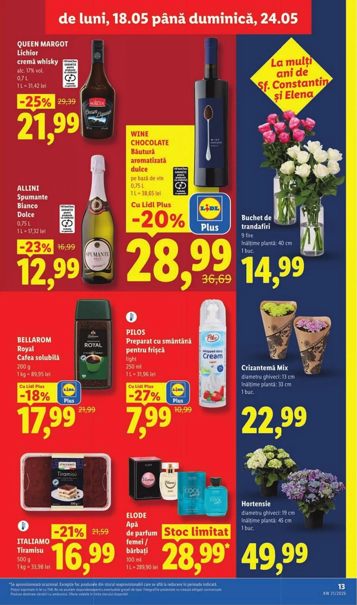 Catalog Catalog Lidl de la 18 mai până la 24 mai 2026 - Revista Pagina 13