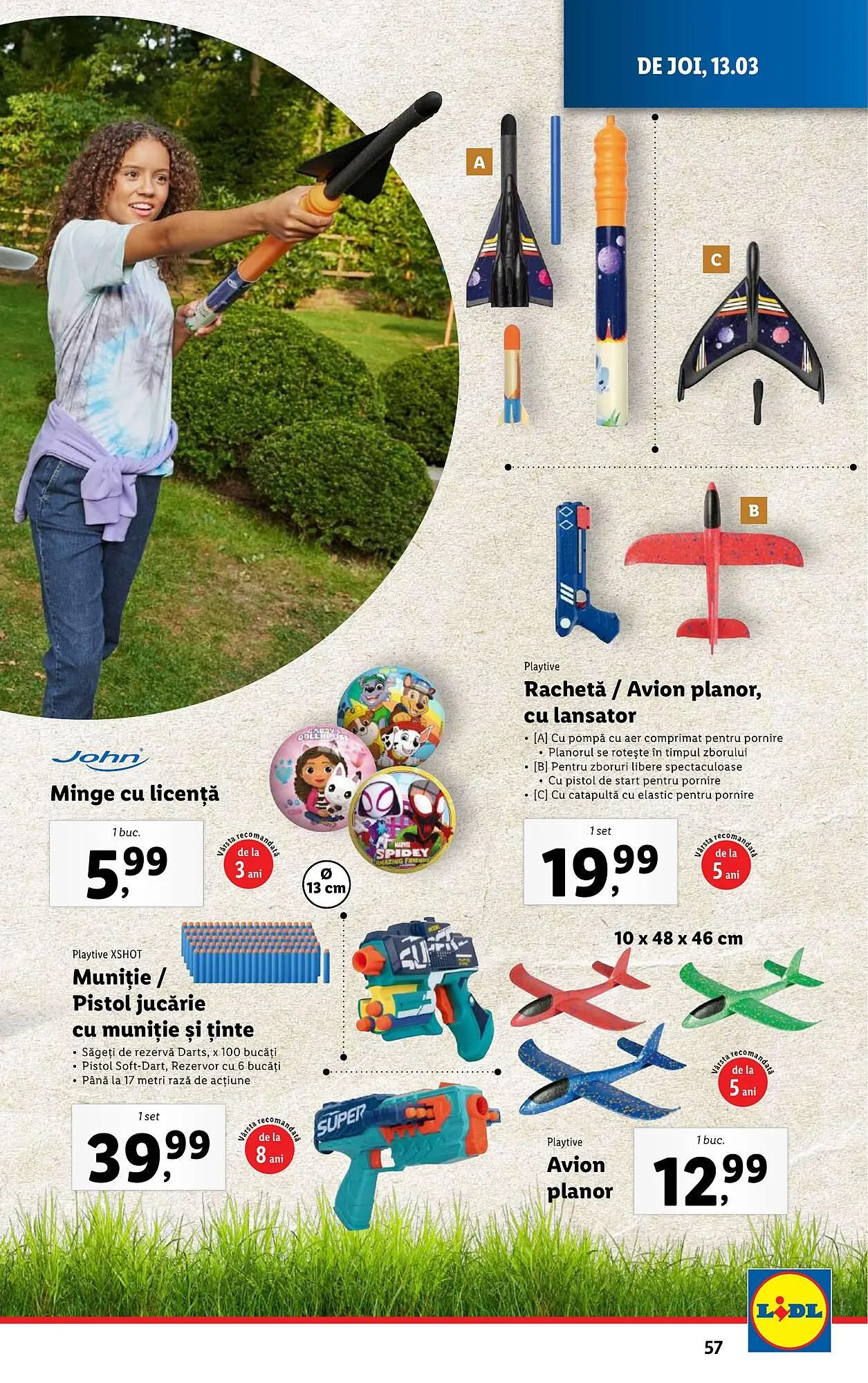 Catalog Catalog Lidl de la 10 martie până la 16 martie 2025 - Revista Pagina 57