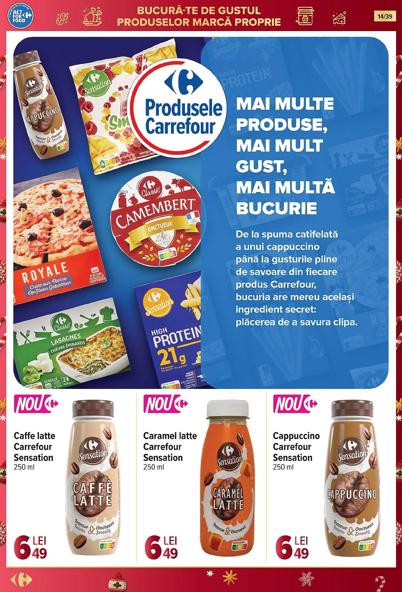 Catalog Catalog Carrefour de la 19 noiembrie până la 25 noiembrie 2025 - Revista Pagina 14