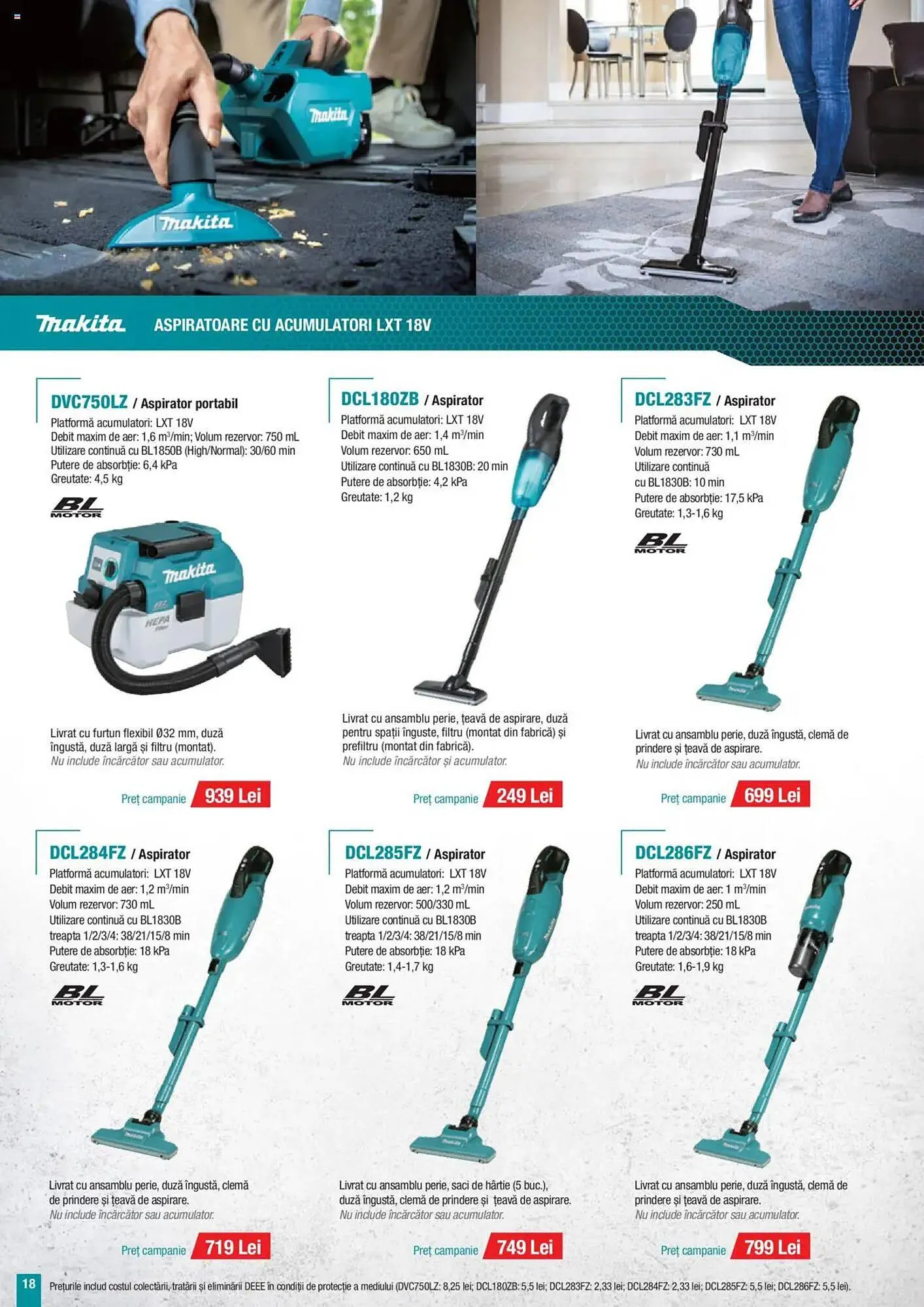 Catalog Catalog Makita de la 30 iunie până la 30 septembrie 2025 - Revista Pagina 18