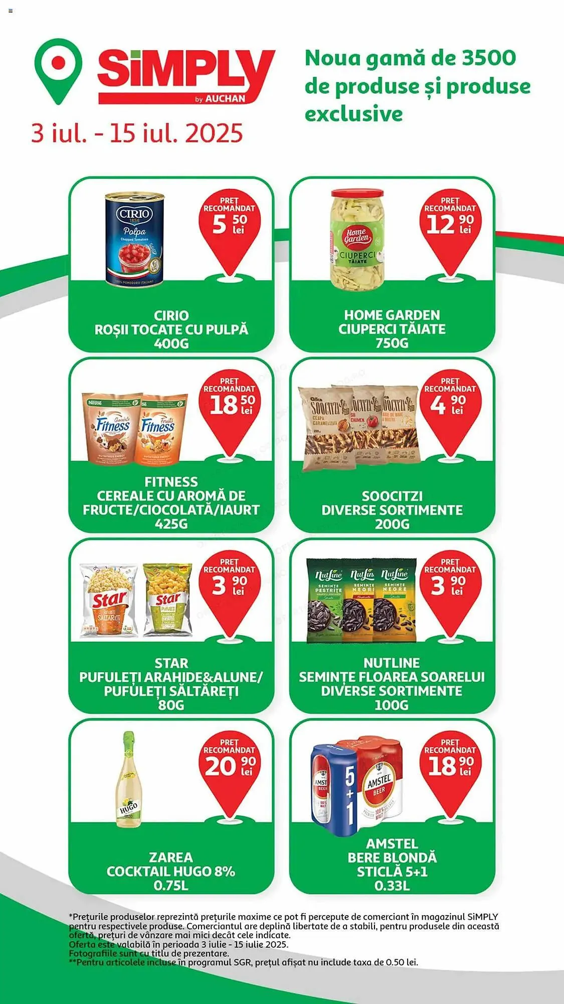 Catalog Catalog Auchan de la 2 iulie până la 15 iulie 2025 - Revista Pagina 1