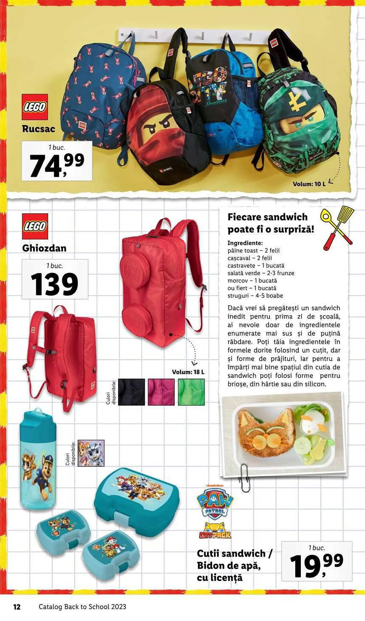 Catalog Lidl catalog de la 21 august până la 3 septembrie 2023 - Revista Pagina 12