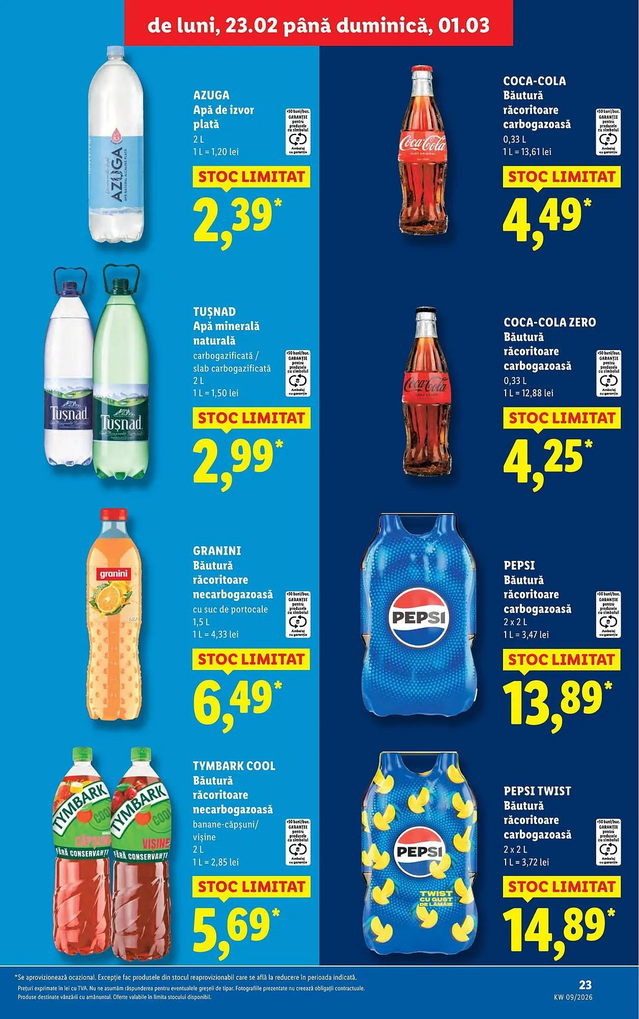 Catalog Catalog Lidl de la 23 februarie până la 1 martie 2026 - Revista Pagina 23
