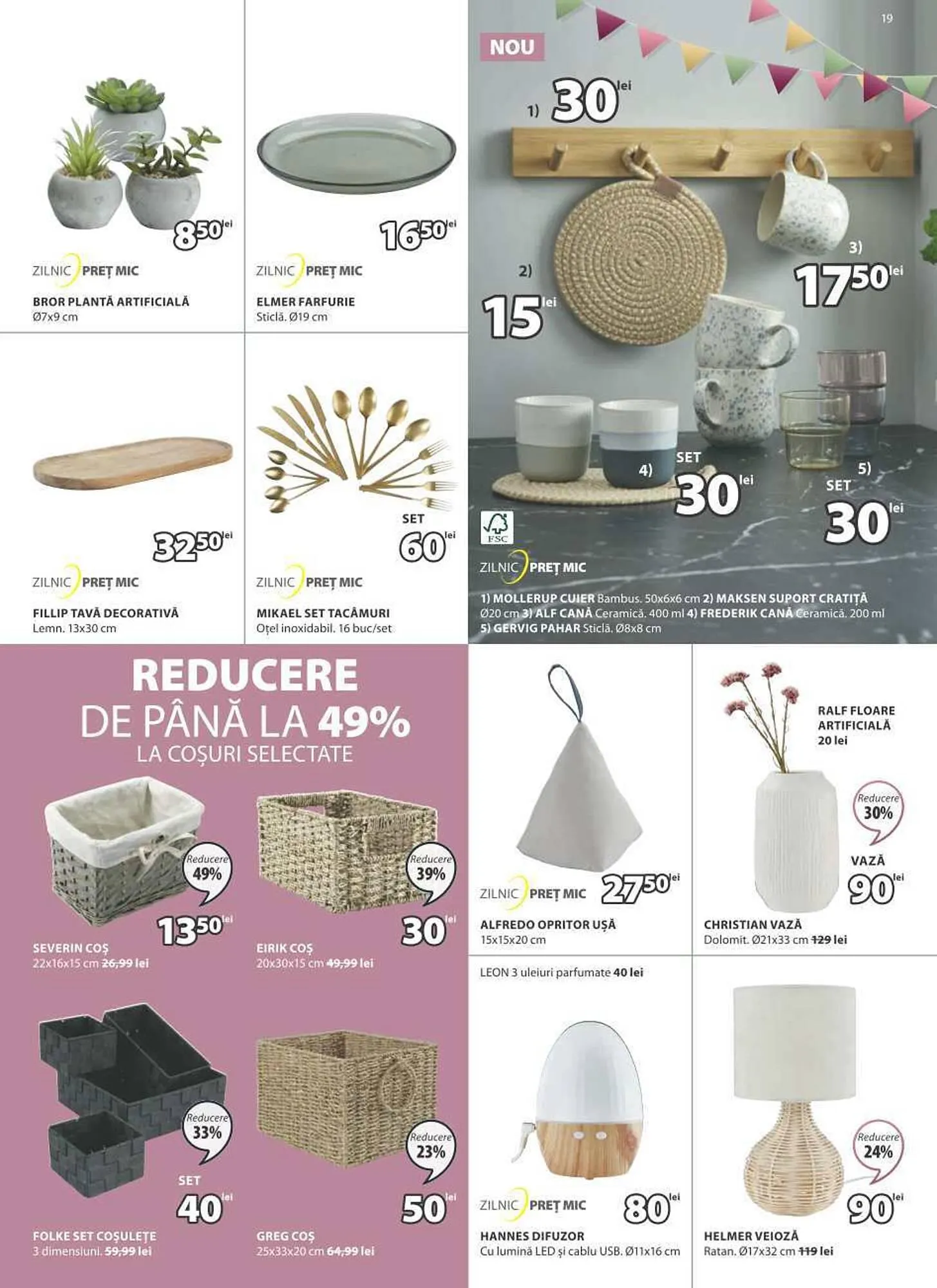 Catalog JYSK catalog de la 21 septembrie până la 18 octombrie 2023 - Revista Pagina 19