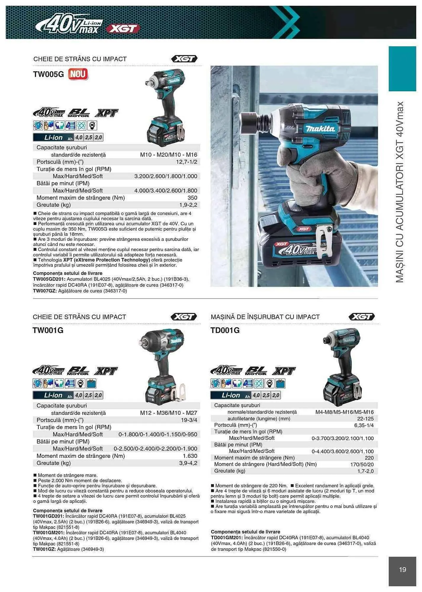 Catalog Makita catalog de la 1 ianuarie până la 31 decembrie 2023 - Revista Pagina 19