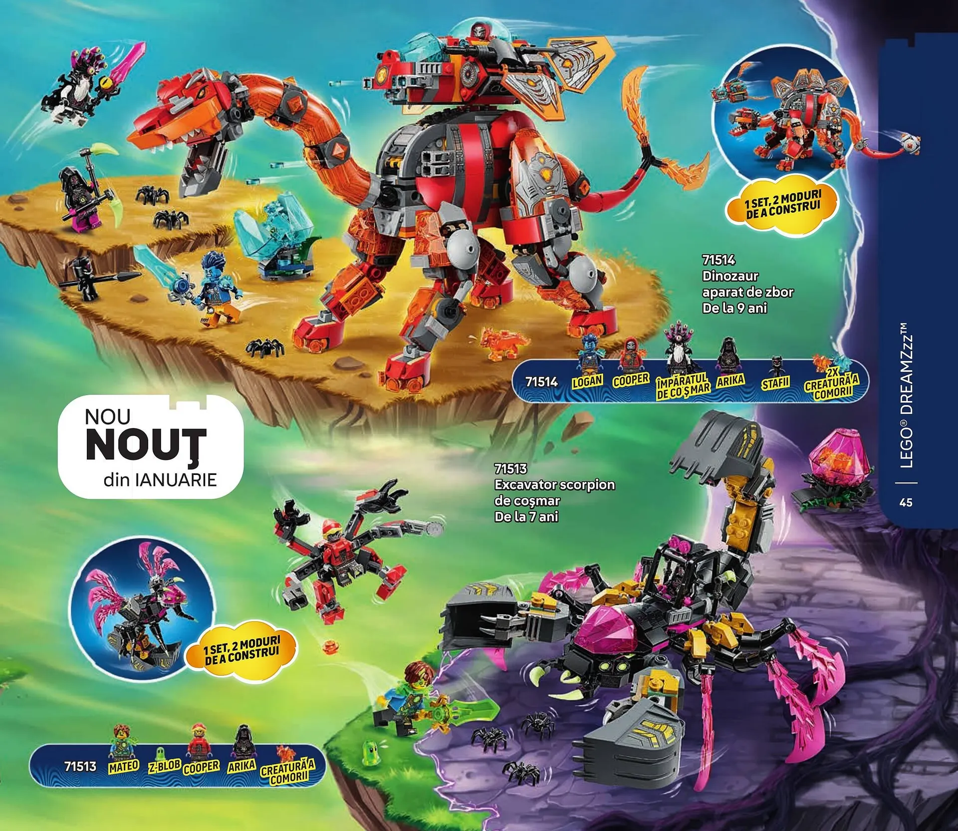 Catalog Catalog Lego de la 1 ianuarie până la 30 iunie 2026 - Revista Pagina 45