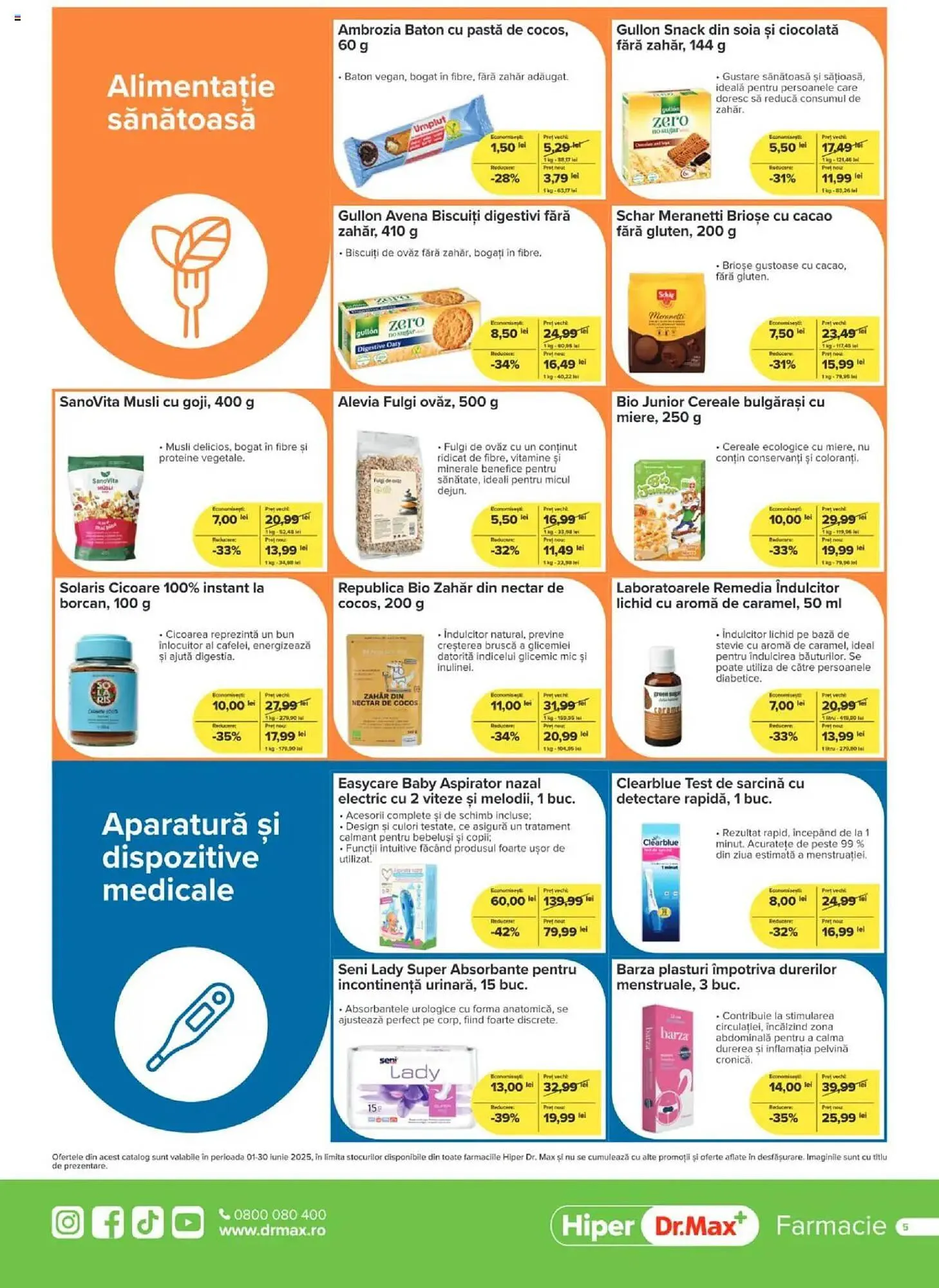 Catalog Catalog Dr.Max de la 1 iunie până la 30 iunie 2025 - Revista Pagina 5