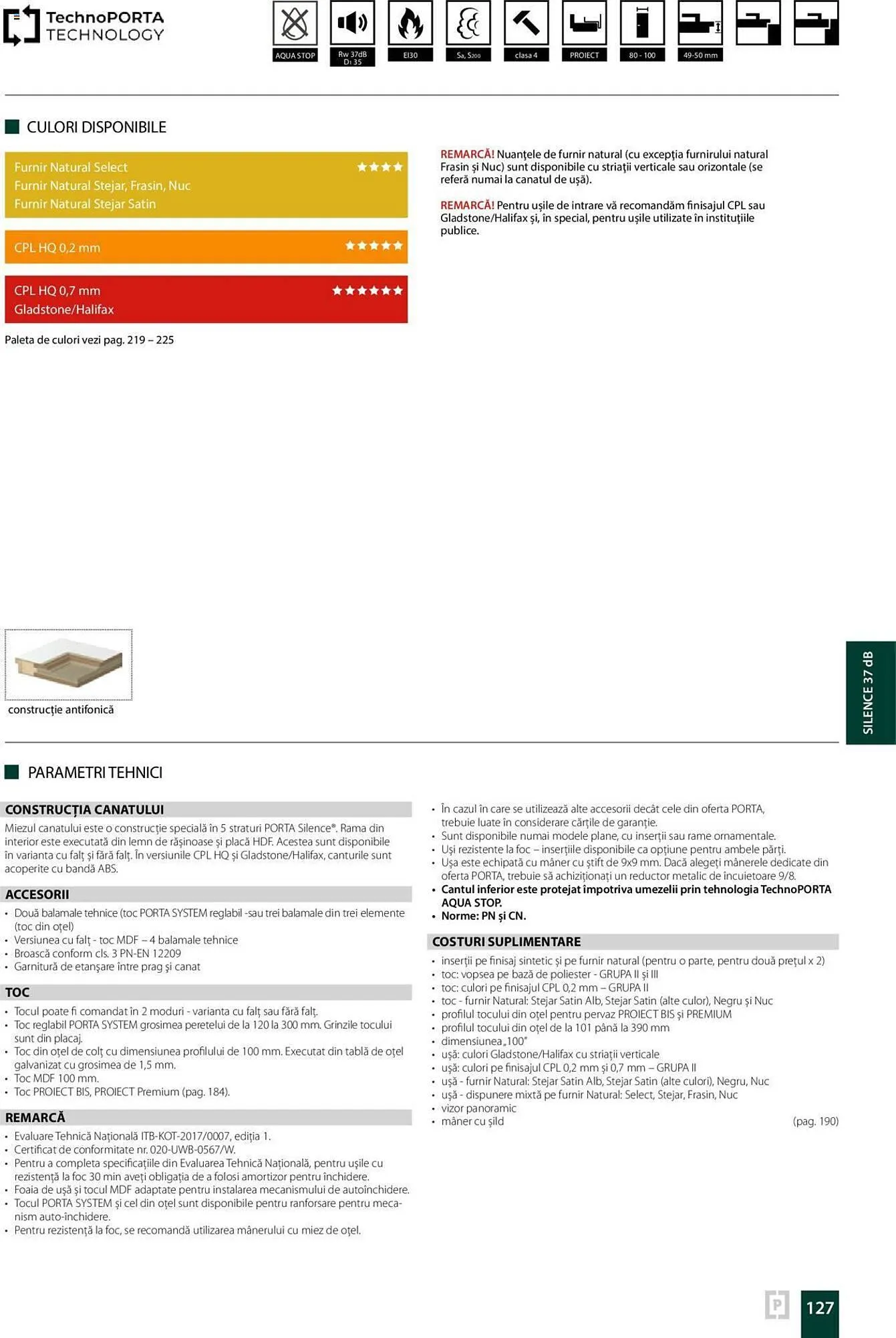 Catalog Сatalog Proges de la 13 septembrie până la 31 decembrie 2024 - Revista Pagina 127