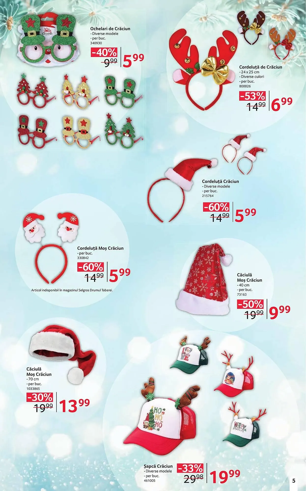 Catalog Catalog Selgros de la 6 decembrie până la 24 decembrie 2025 - Revista Pagina 5