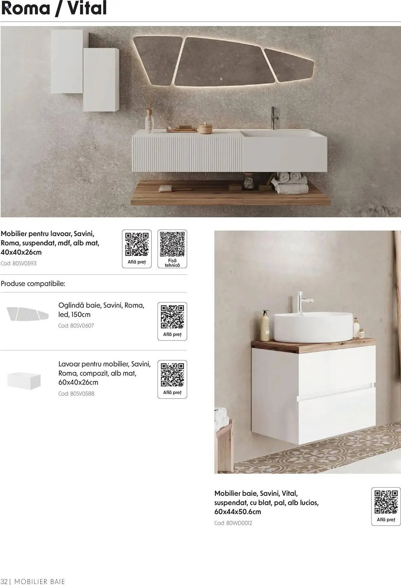 Catalog Catalog Romstal de la 25 noiembrie până la 12 ianuarie 2025 - Revista Pagina 32