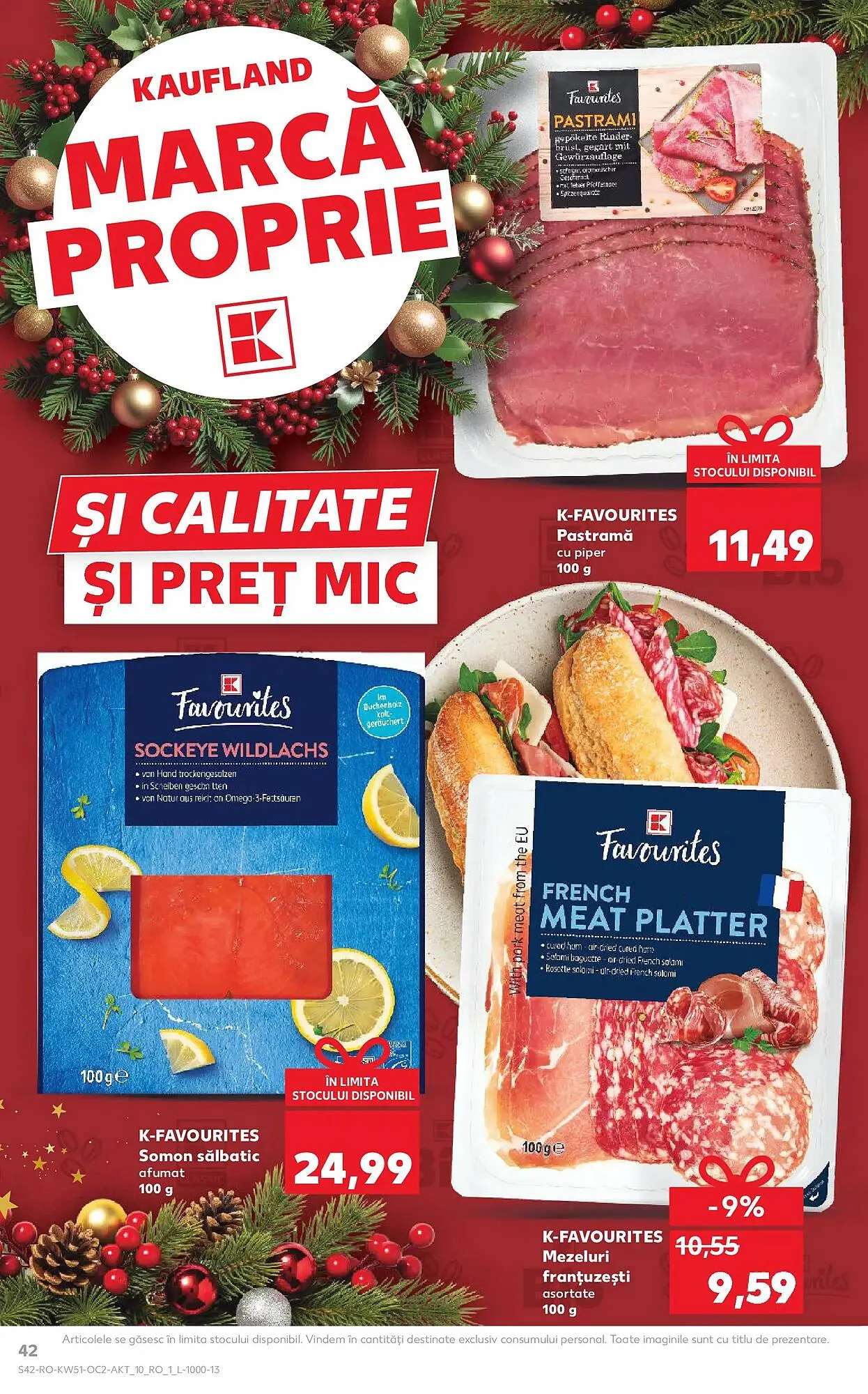 Catalog Catalog Kaufland de la 17 decembrie până la 23 decembrie 2025 - Revista Pagina 42