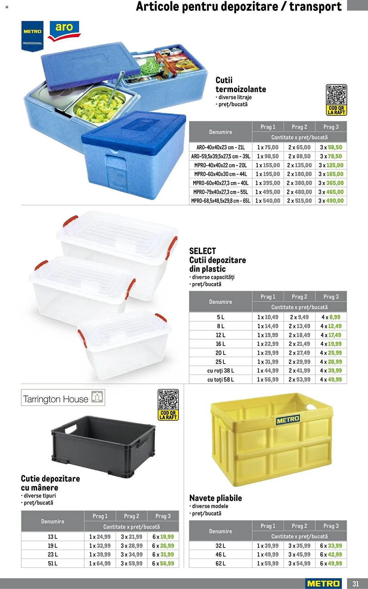 Catalog Metro catalog de la 3 iulie până la 2 octombrie 2023 - Revista Pagina 31