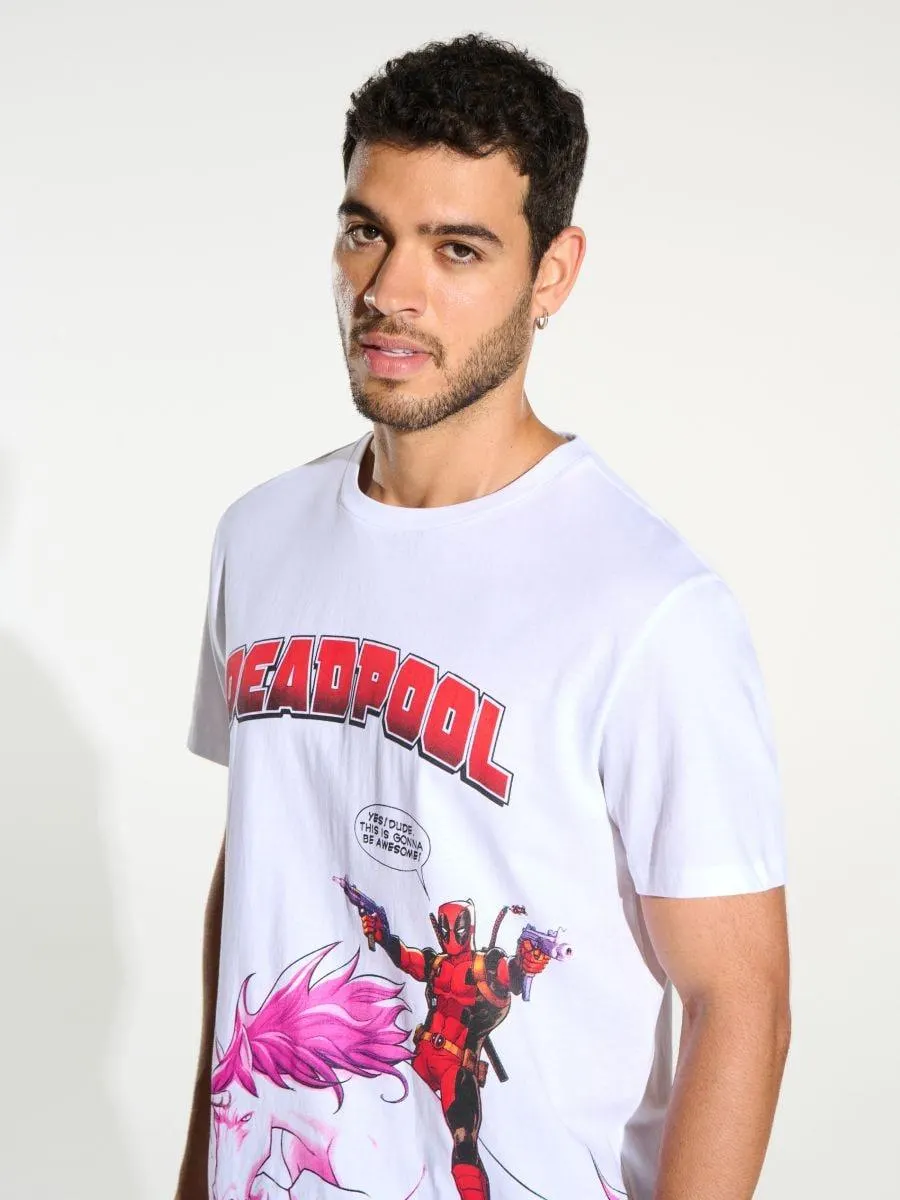 Pijama din două piese Deadpool