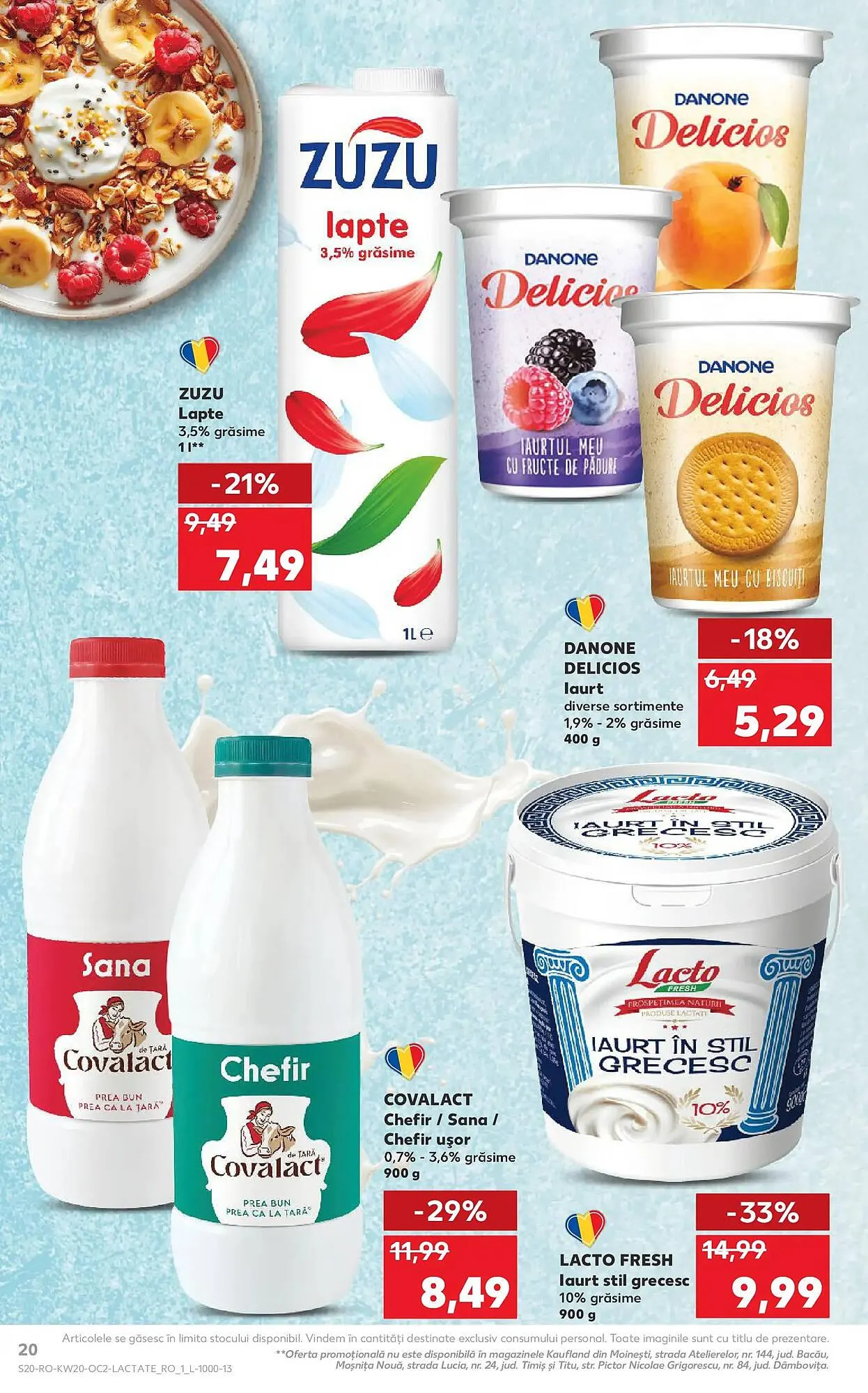 Catalog Catalog Kaufland de la 13 mai până la 19 mai 2026 - Revista Pagina 20