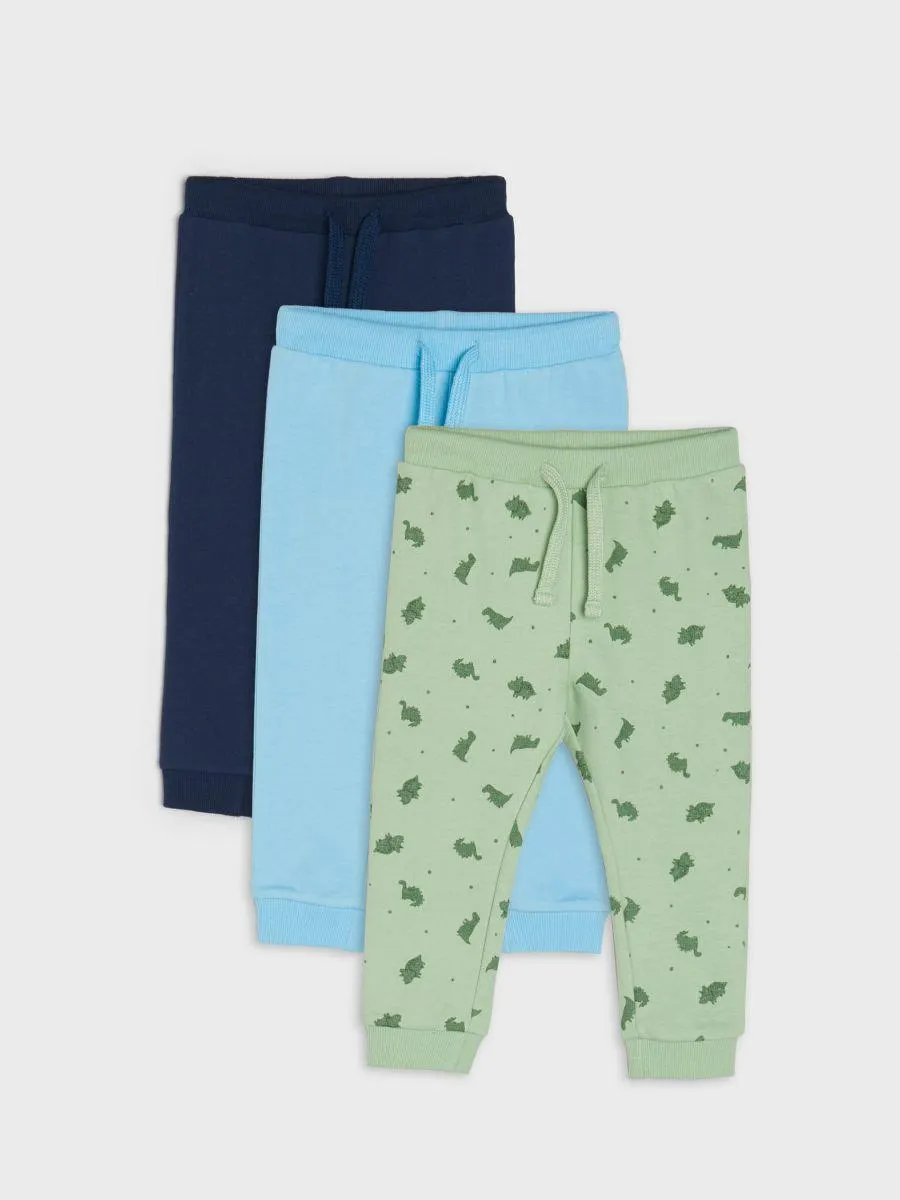 Set de 3 perechi de pantaloni sport jogger