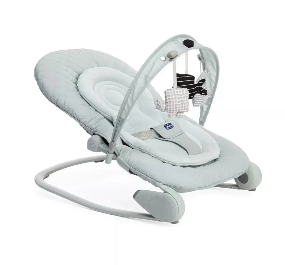 Balansoar copii Chicco Hoopla, Antiguan Sky (Albastru deschis), 0luni+