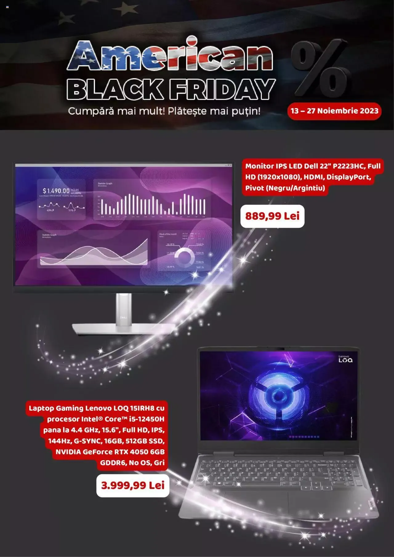 Catalog evoMag catalog - Black Friday de la 13 noiembrie până la 27 noiembrie 2023 - Revista Pagina 4