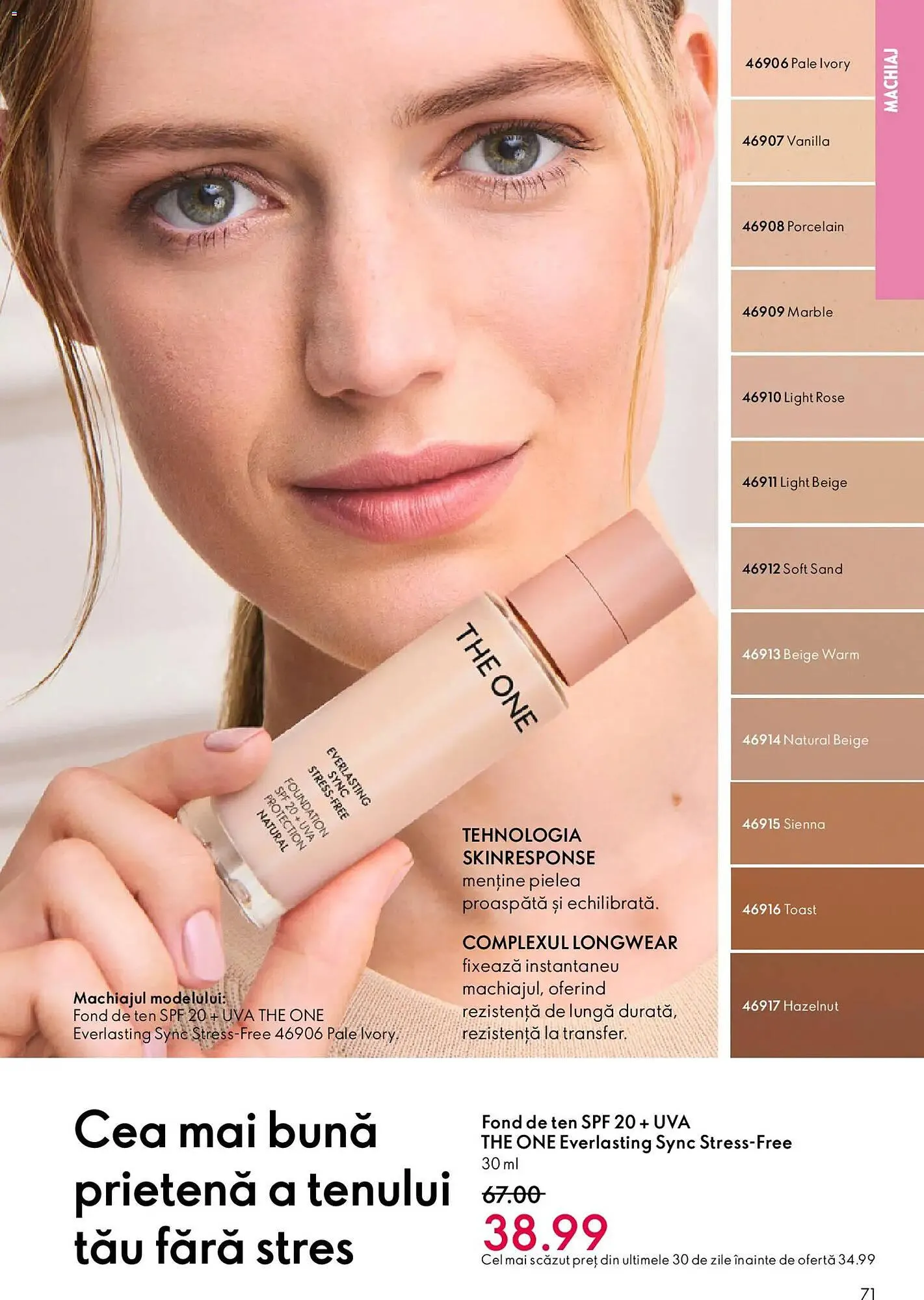 Catalog Catalog Oriflame de la 3 martie până la 24 martie 2026 - Revista Pagina 71