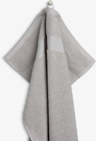 Prosop baie KARLSTAD 100x150 gri deschis