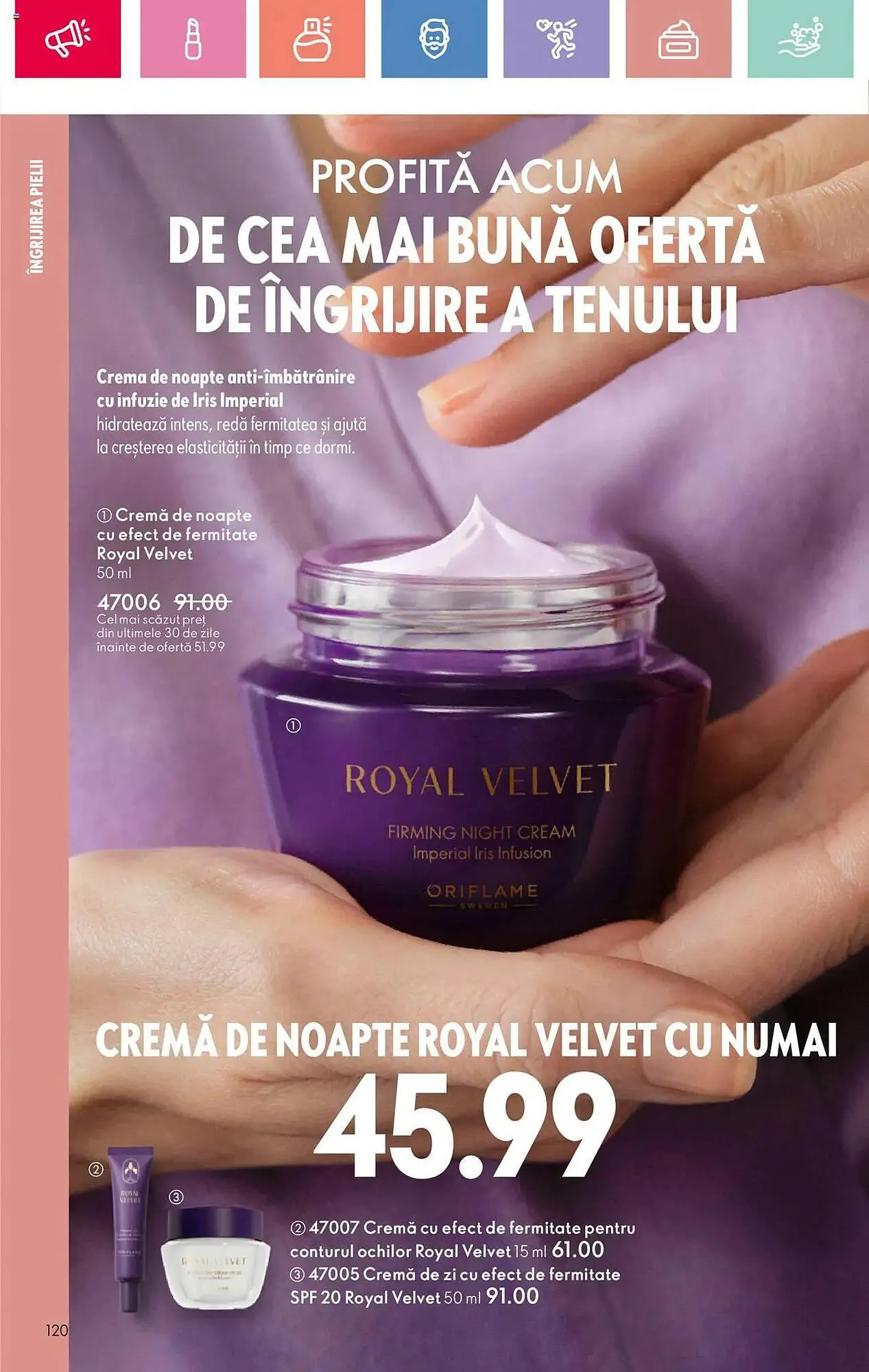 Catalog Catalog Oriflame de la 15 iunie până la 5 iulie 2025 - Revista Pagina 120