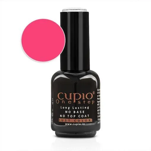 Gel Lac 3 in 1 Cupio One Step Barbie 15ml - R046