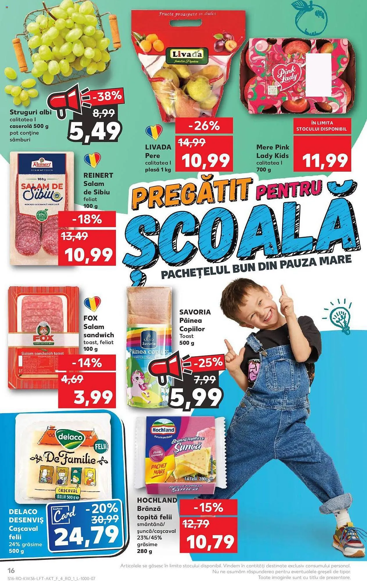 Catalog Kaufland catalog de la 6 septembrie până la 12 septembrie 2023 - Revista Pagina 16