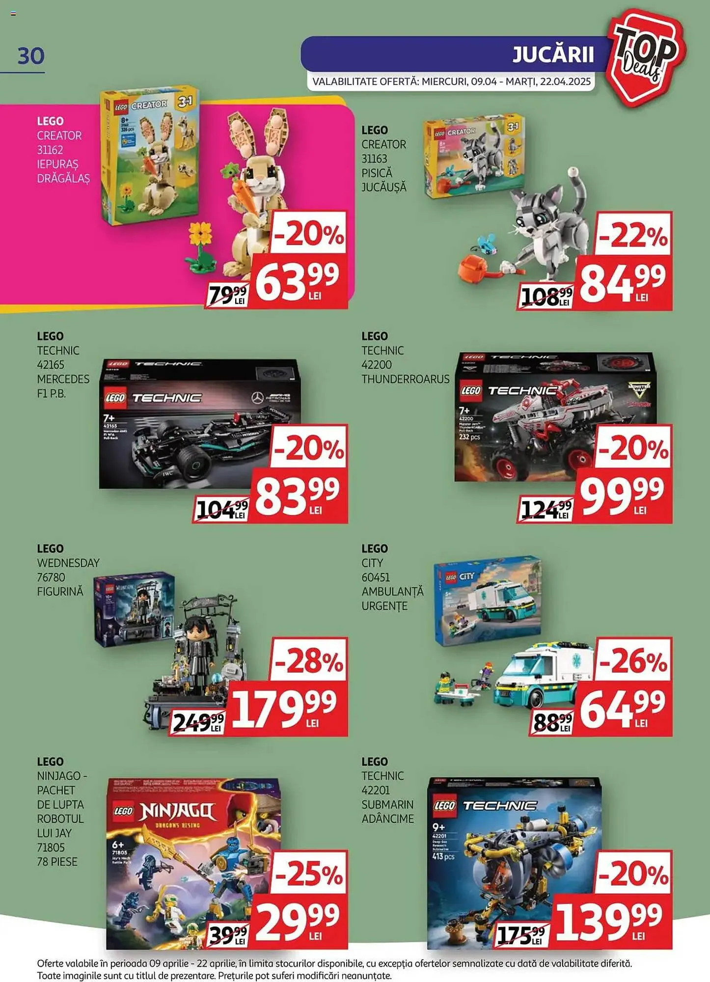 Catalog Catalog Auchan de la 9 aprilie până la 22 aprilie 2025 - Revista Pagina 30