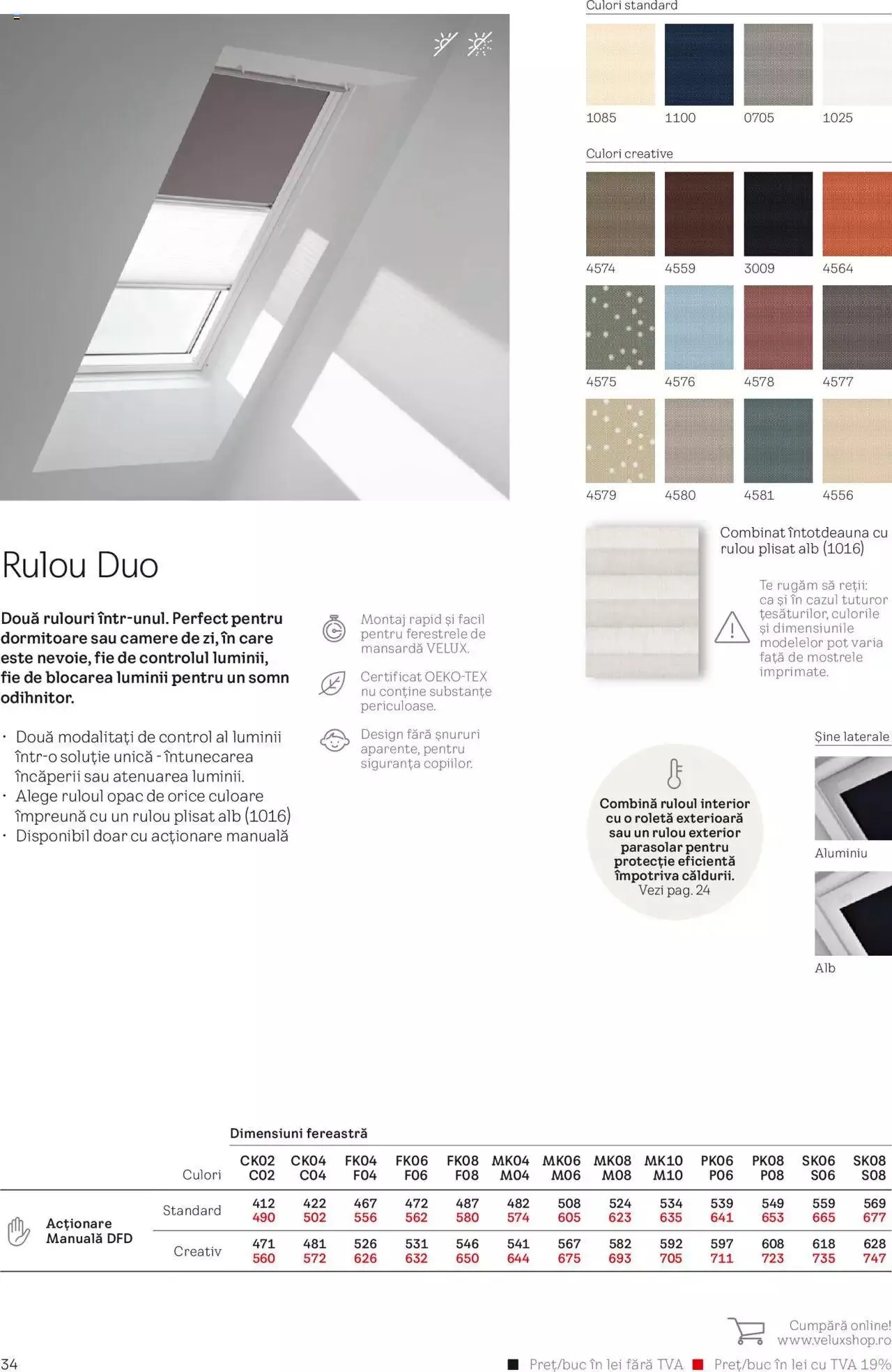 Catalog Velux catalog - Rulouri şi rolete 2023 de la 28 martie până la 31 decembrie 2023 - Revista Pagina 34
