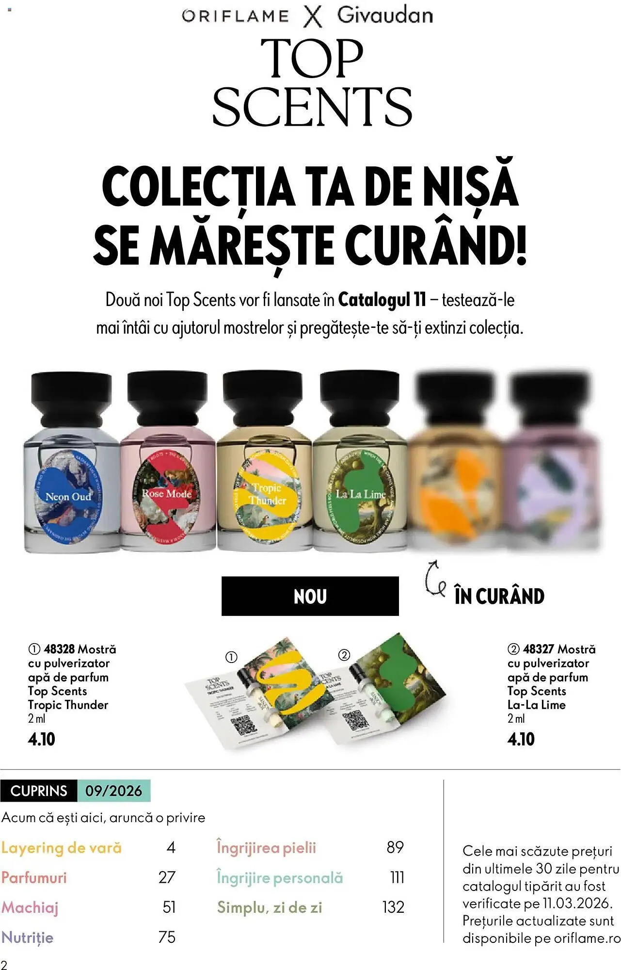 Catalog Catalog Oriflame de la 17 iunie până la 7 iulie 2026 - Revista Pagina 2